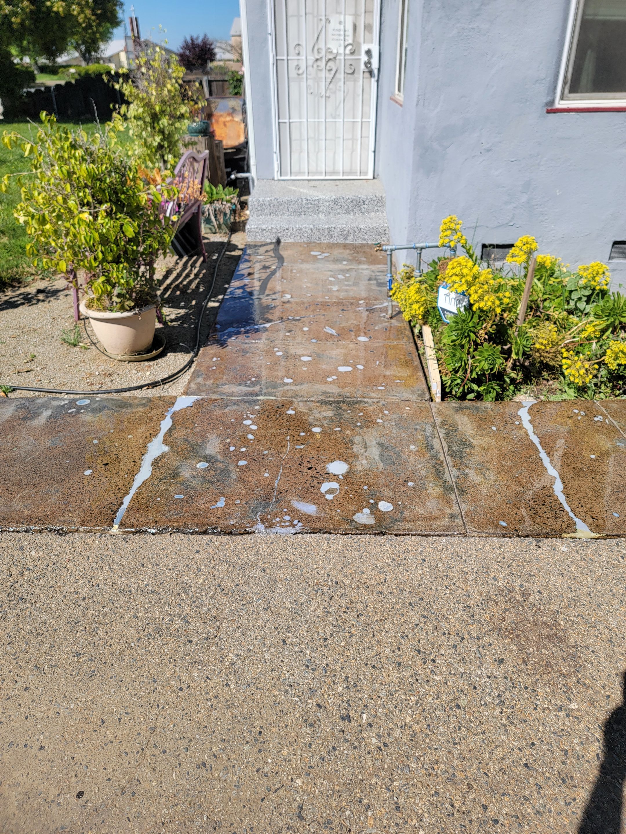 Front Porch and walkway by MGP Coatings