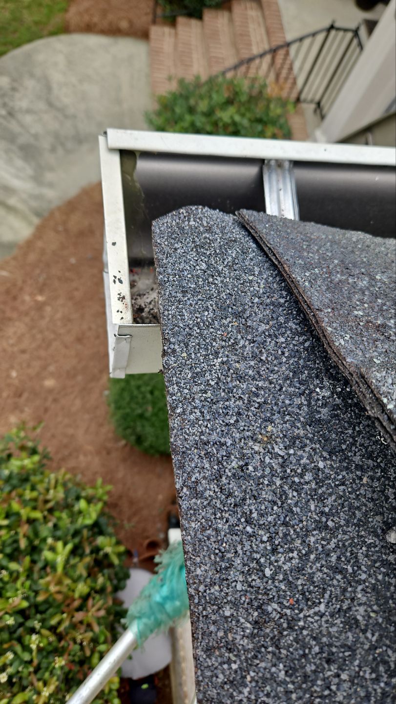Roof Repair with PermaBoots, Gutter Installation, Cleaning, using 6" Seamless Gutters and Leaf Filter Guards by Indigo State Roofing
