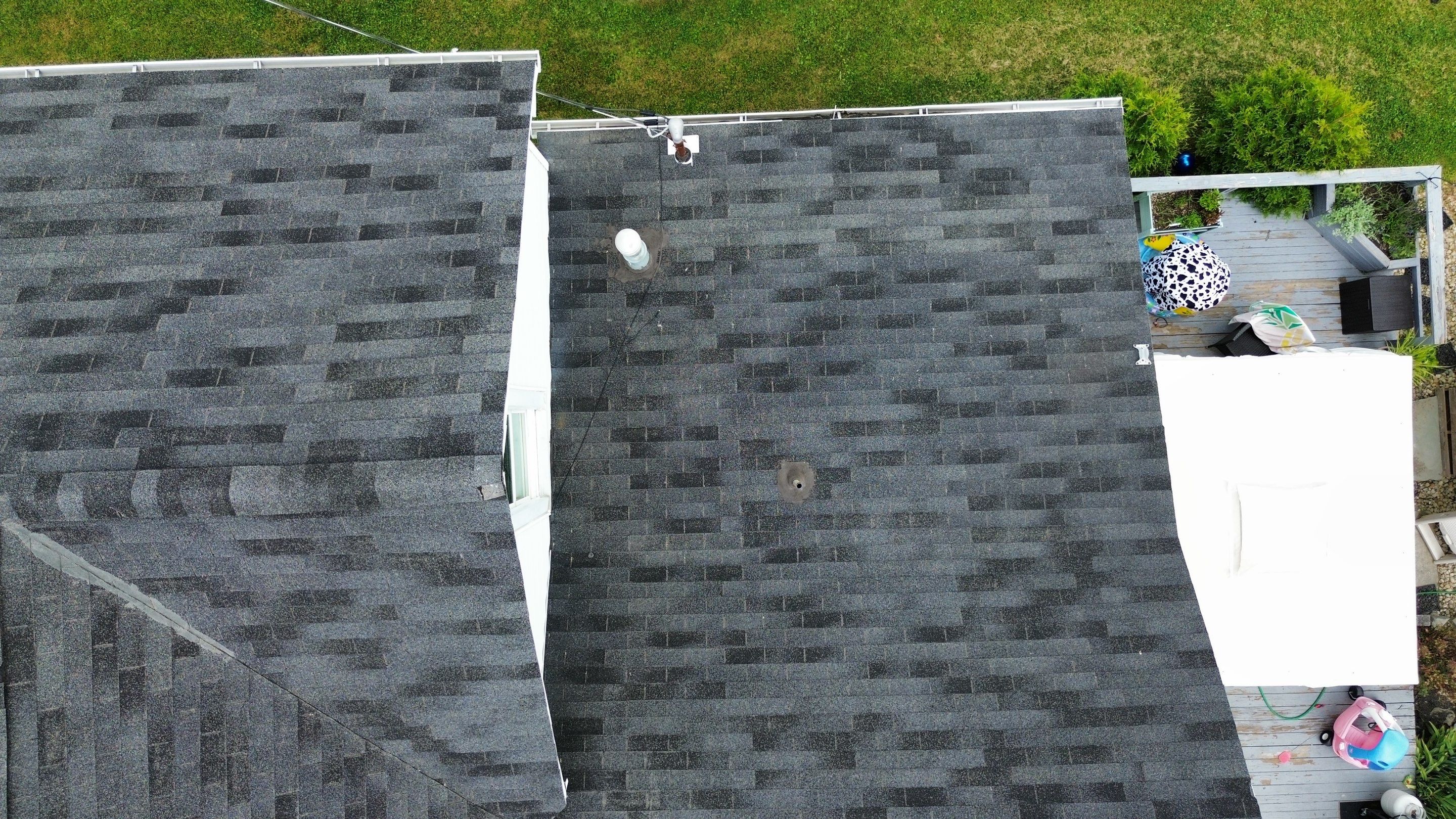 Residential Roofing Installation using Duration Series Shingles - Slatestone Gray by RoofX 