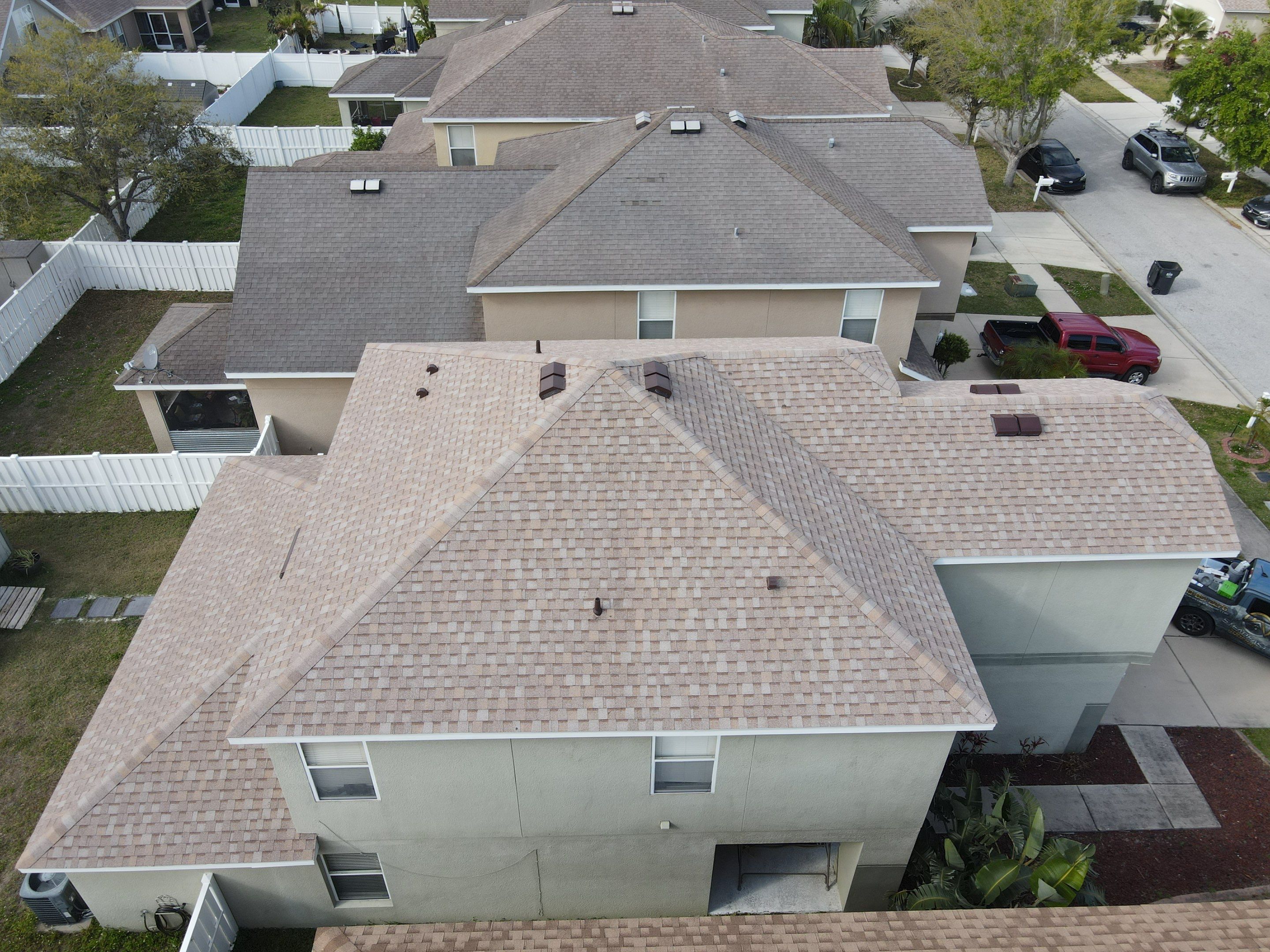 Roof Replacement in Gibsonton FL. by Steadfast Roofing 