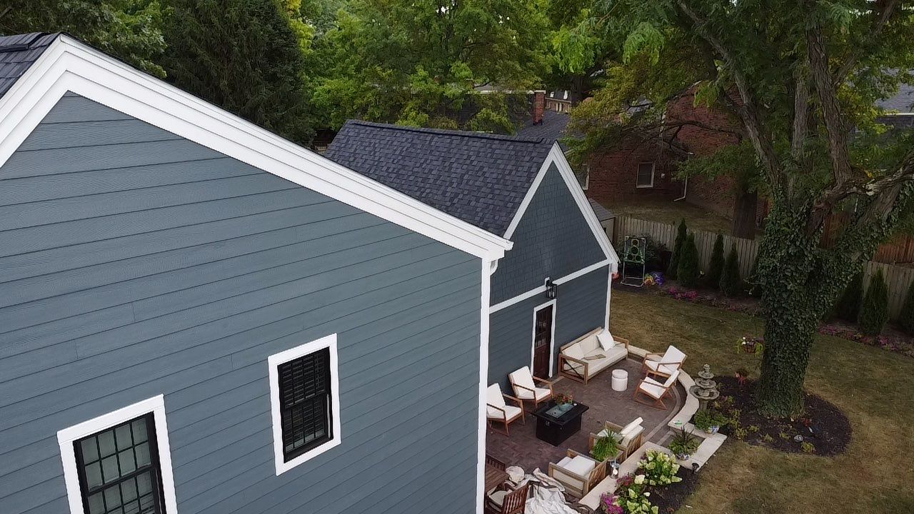 Residential Roofing Installation using James Hardie Fiber Cement Lap Siding and Certainteed Landmark Pro Shingles by Best Roofing & Siding Company