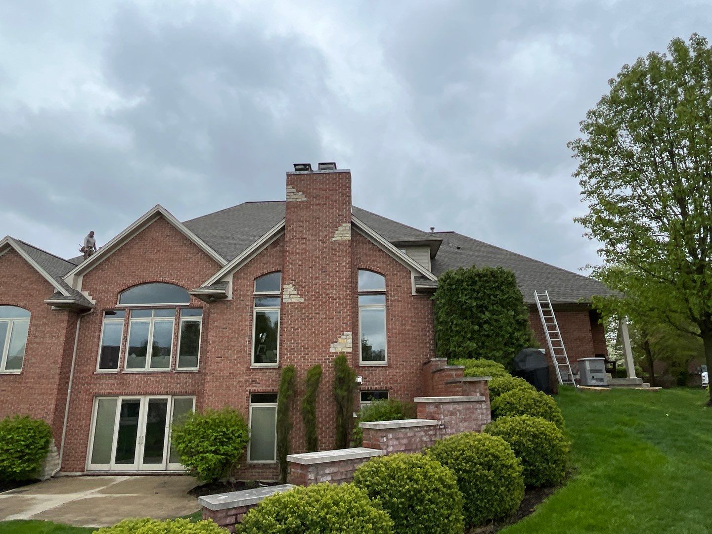 Residential Roofing Installation using GAF Timberline HDZ Weathered Wood by Nitro Roofing and Construction