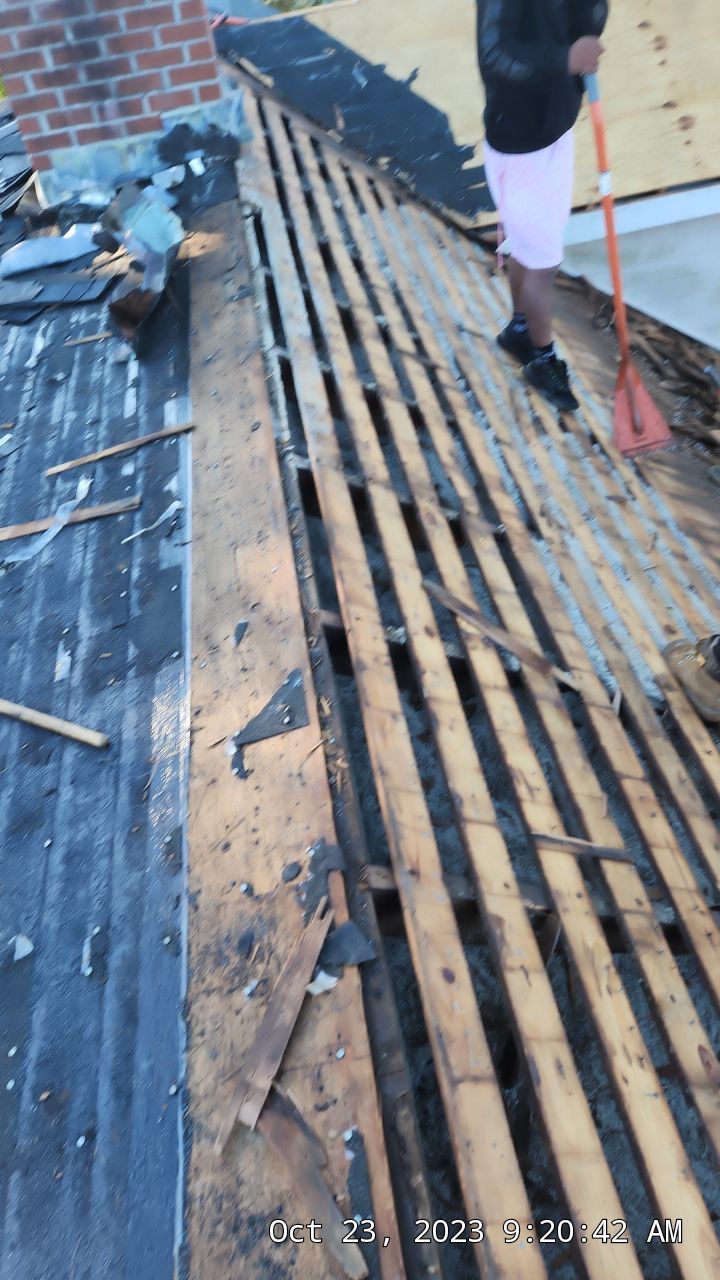 Residential Roofing Installation using Owens Corning Duration Onyx Black by A Plus Exterior