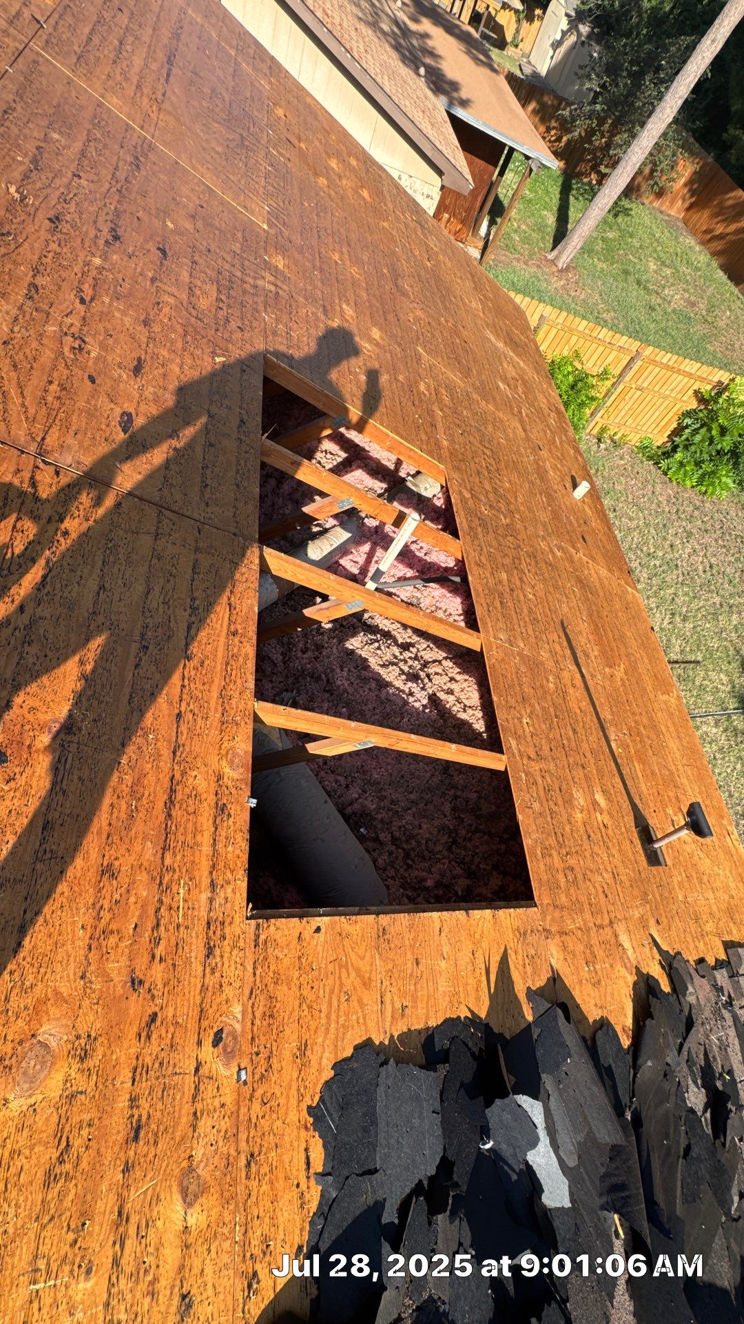 Project in Garland by Rhino Roofing and General Contracting, LLC