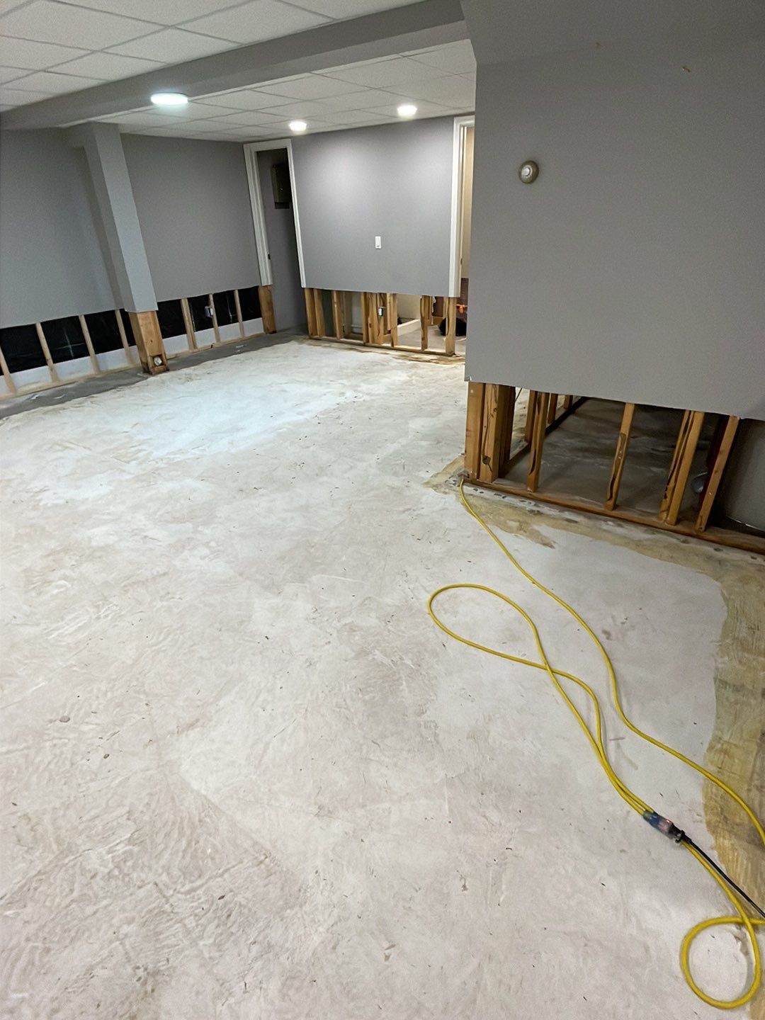 Project in City of the Village of Clarkston by EzDry Water Mitigation & Property Restoration