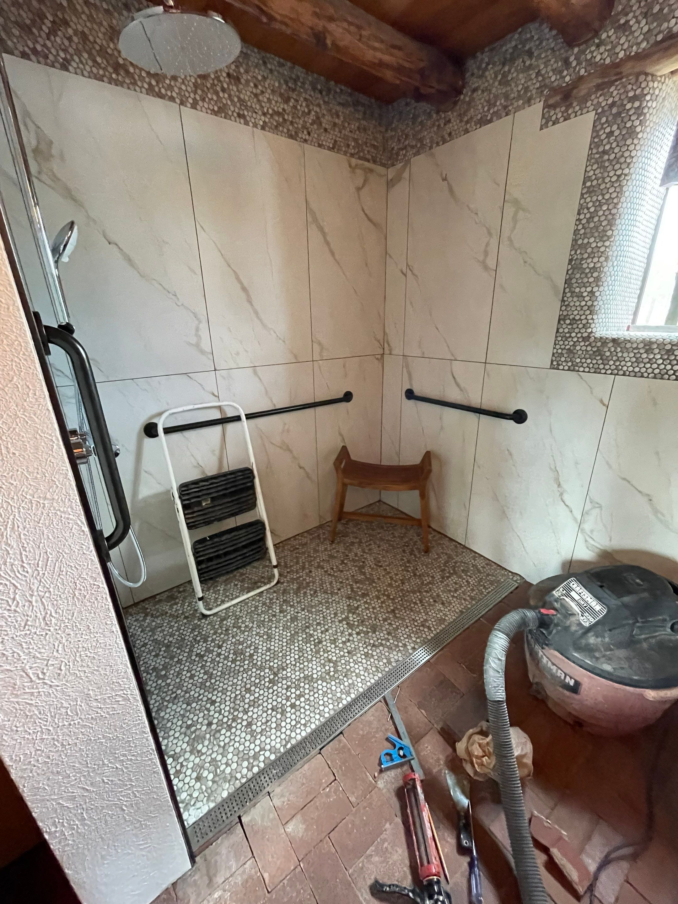 Southwestern Bathroom Remodel by Rio Grande Building & Storage