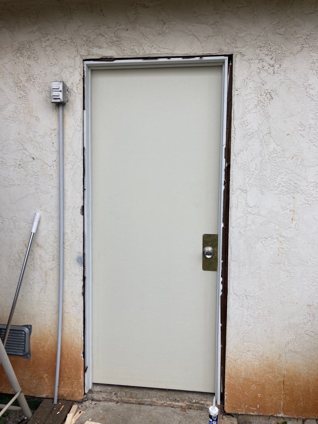 Replace Door Leading to Garage by Andre Handyman