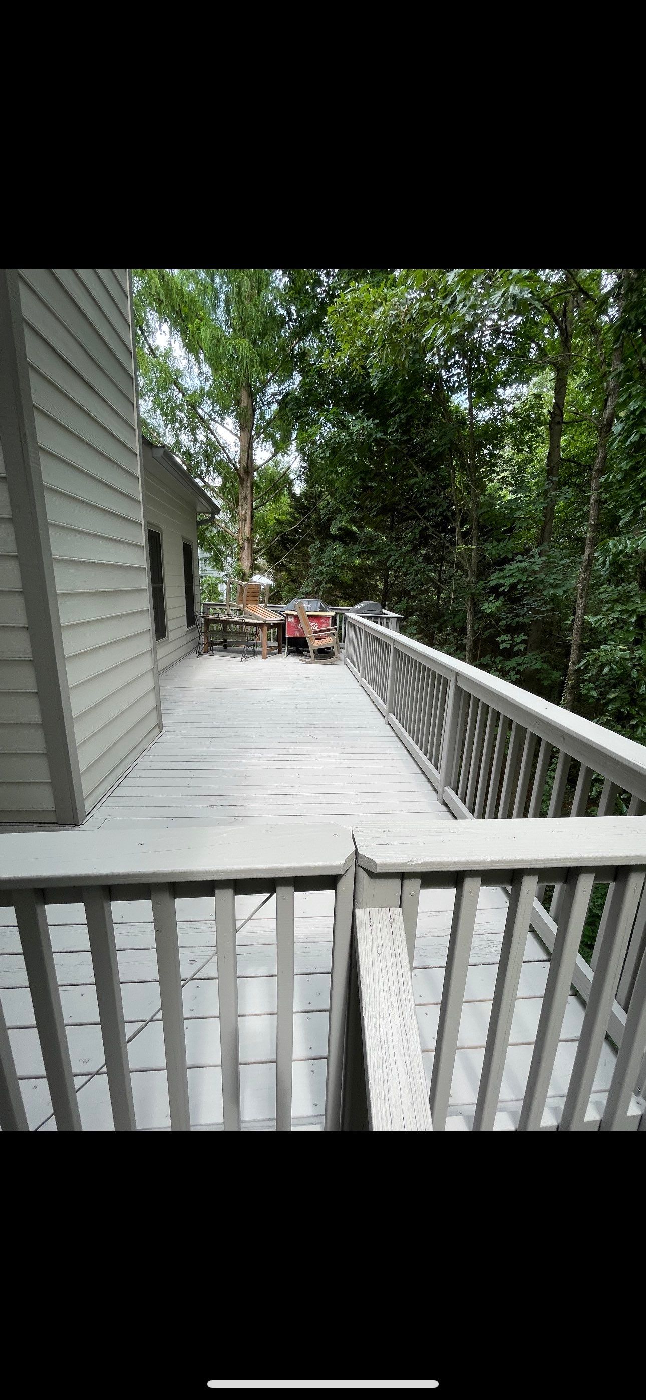 Deck Repair and Exterior Staining Project in Smyrna by Swift Home Renovations