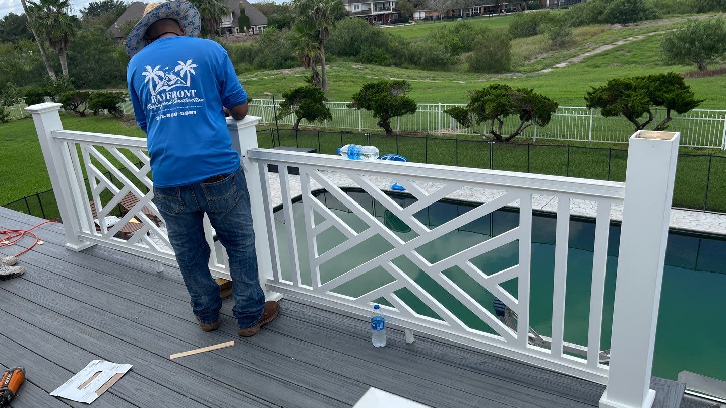 Patio? We got you Covered! by Bayfront Roofing and Construction