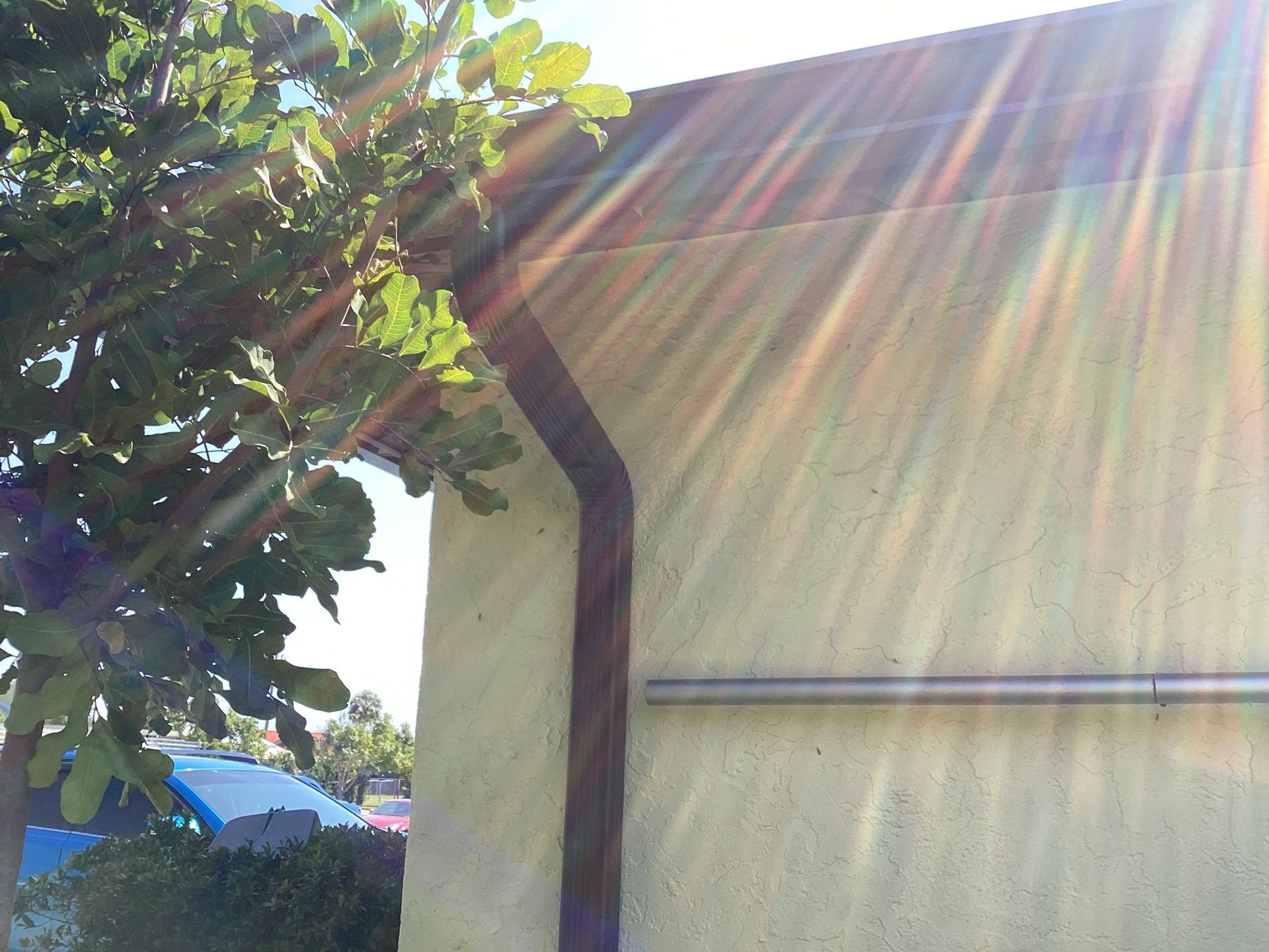 Musket Brown Seamless Gutters using 6 Inch Seamless Gutters in Cape Coral FL by Gutter Professors