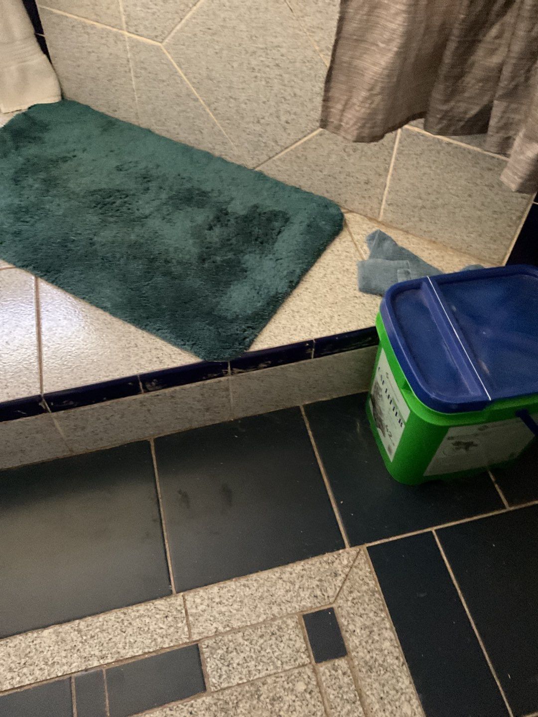 Corner tub to large shower by The Shower Company