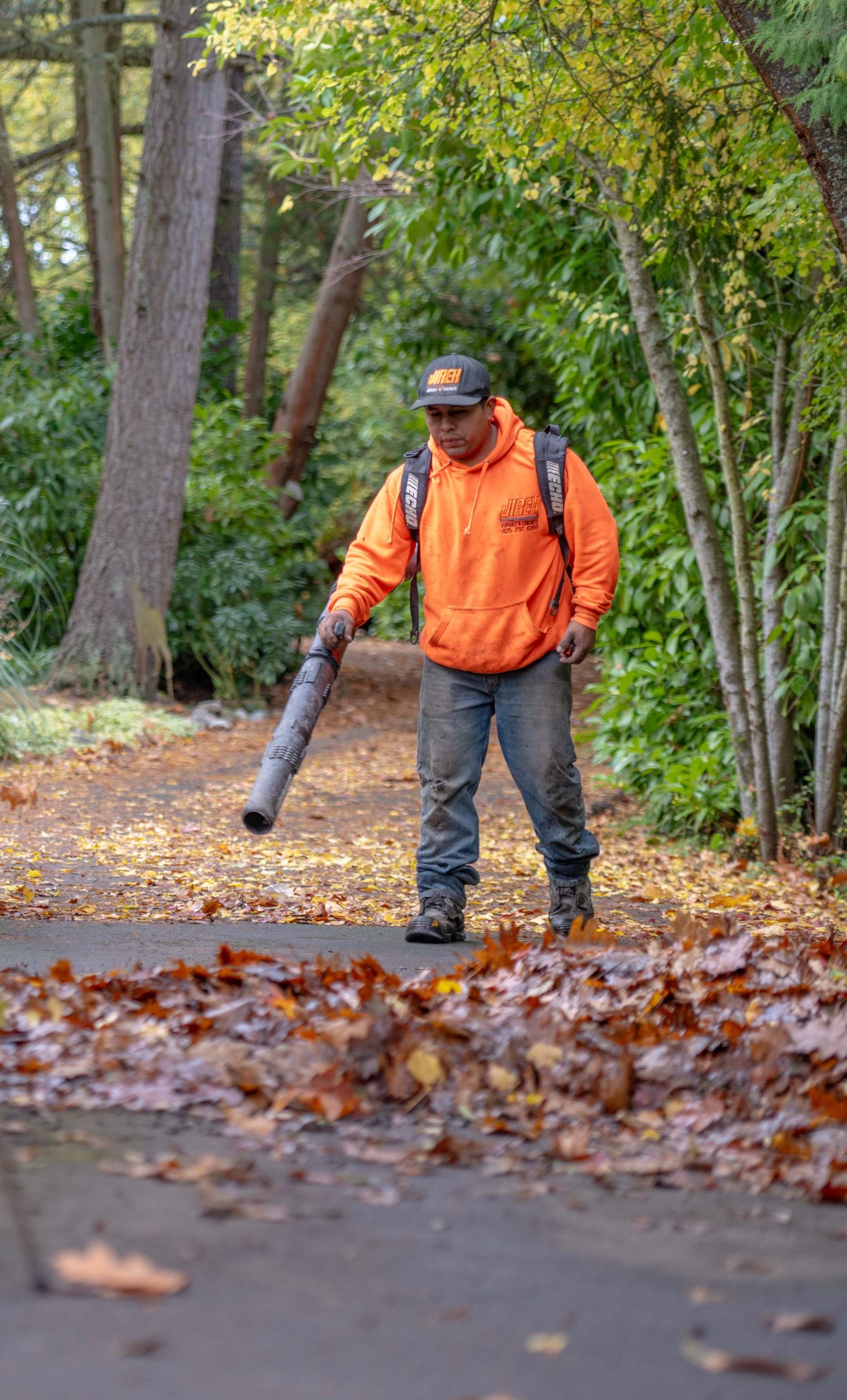 Fall and Spring Cleaning by Jireh Asphalt & Concrete Inc 