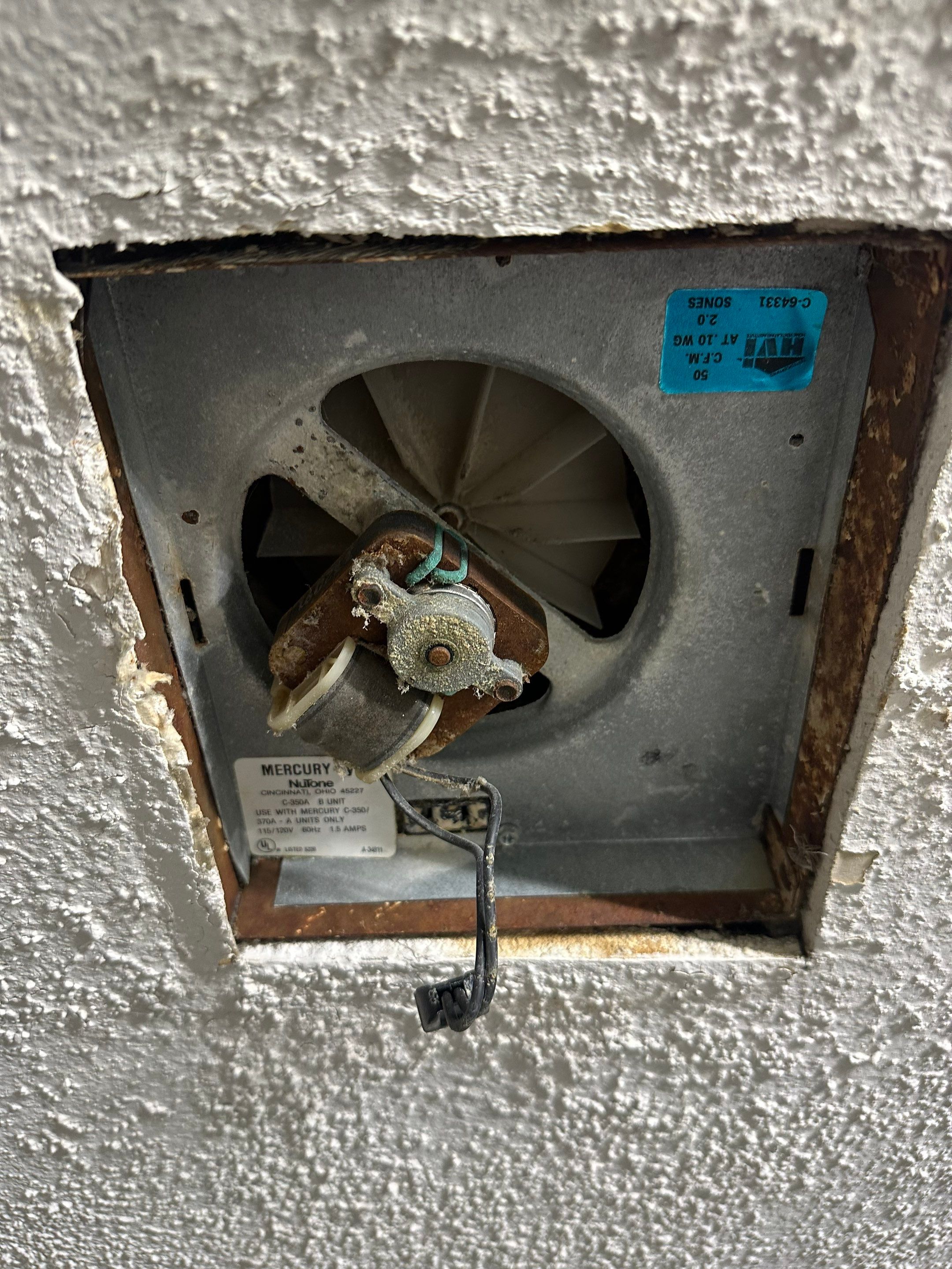Bath fan motor replacement in Adamsville, AL by Superior Service Electric