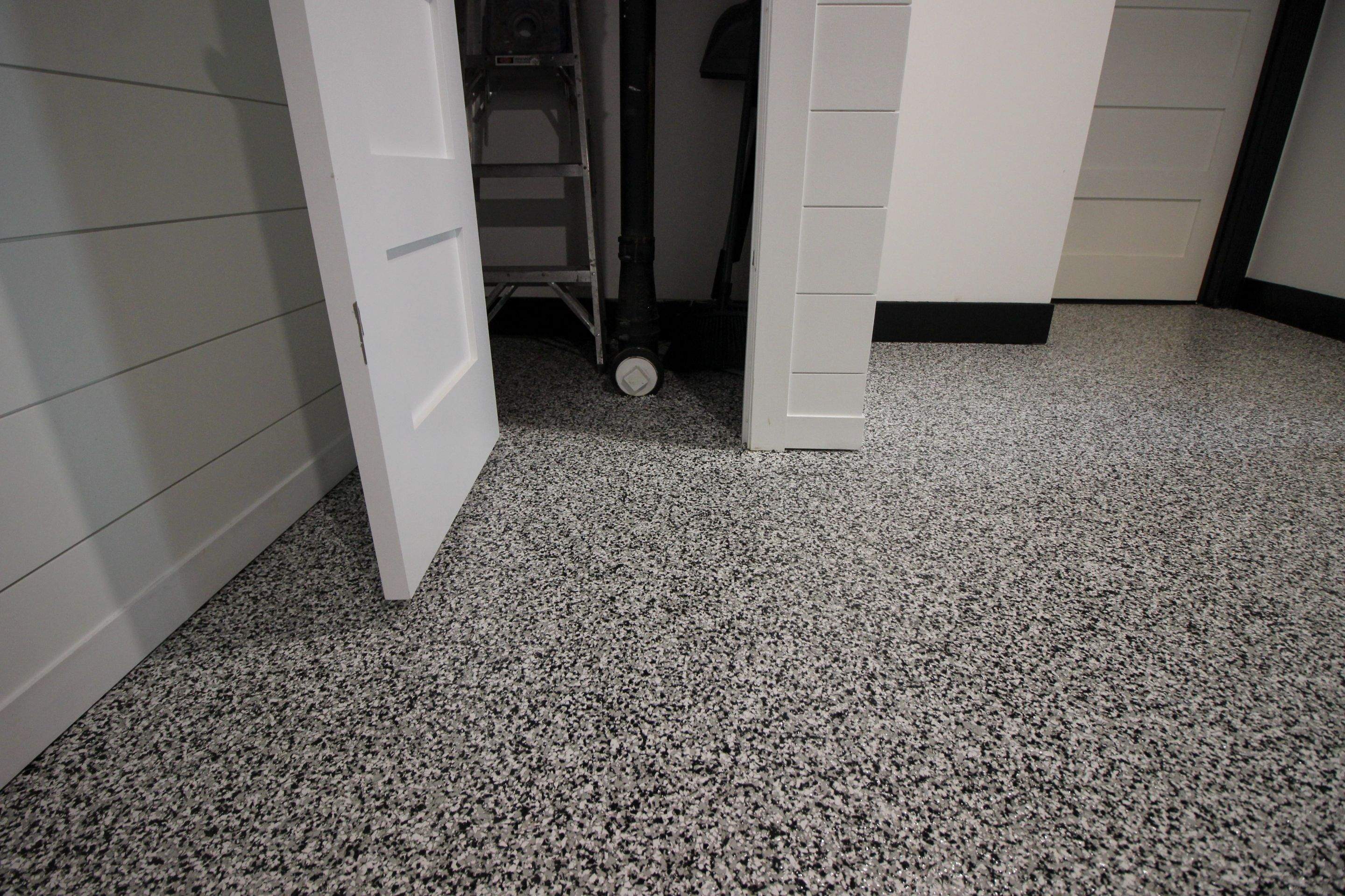 Basement Floor using Domino by Your1DayFloor.com