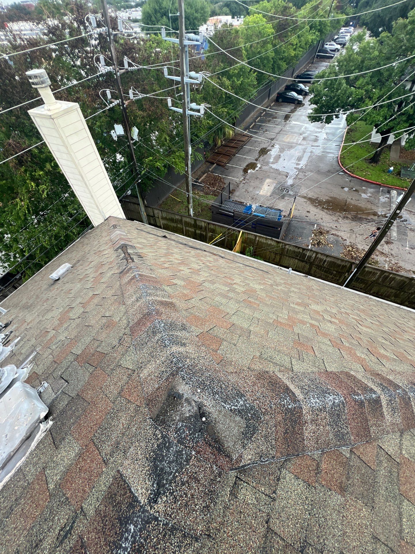 Residential Roofing Repair using Owen's Corning Duration (Lifetime) Shingles by Roof Repair Company