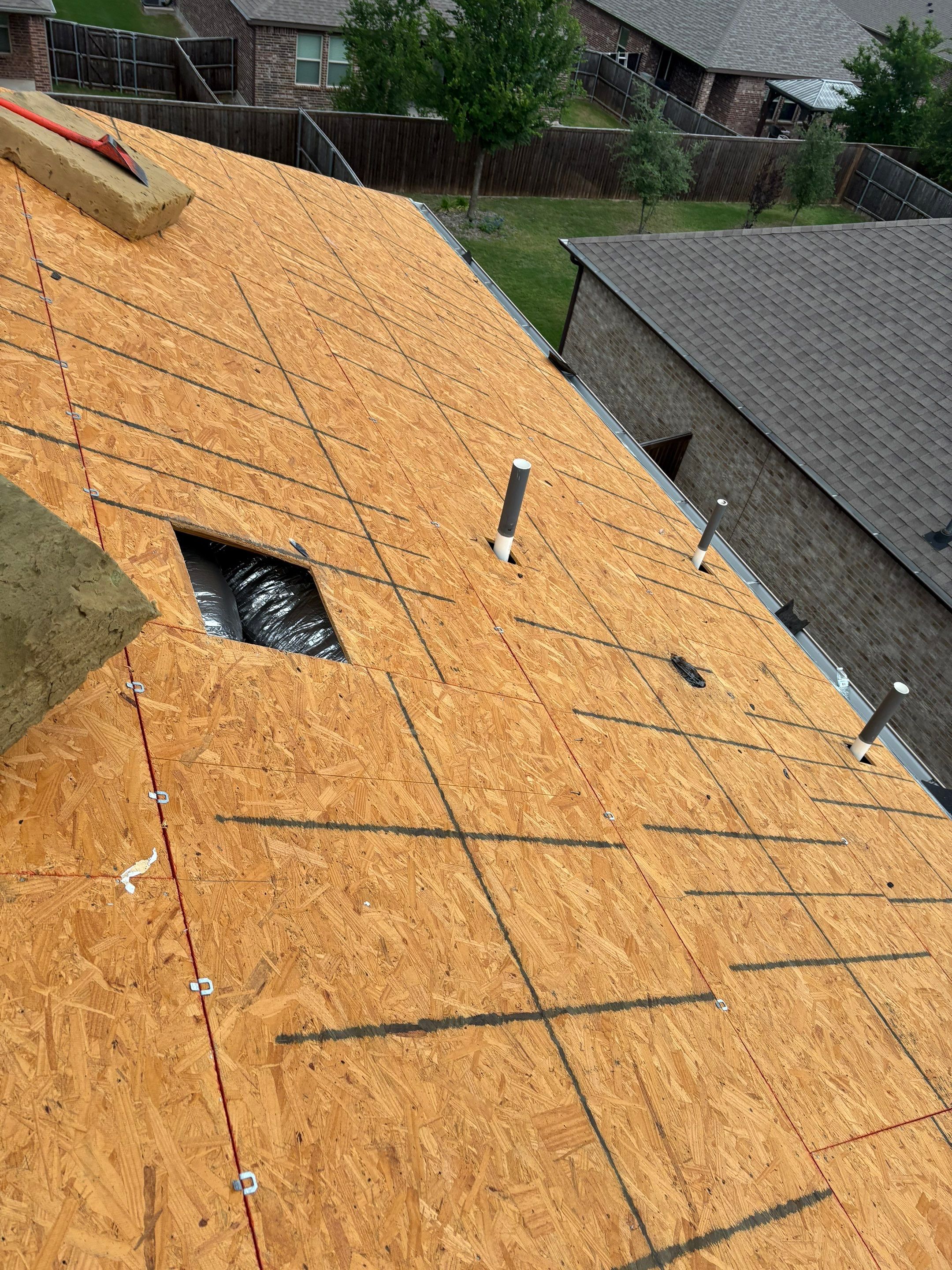 Roof Project in Anna- Insurance Funded by OTNT ROOFING