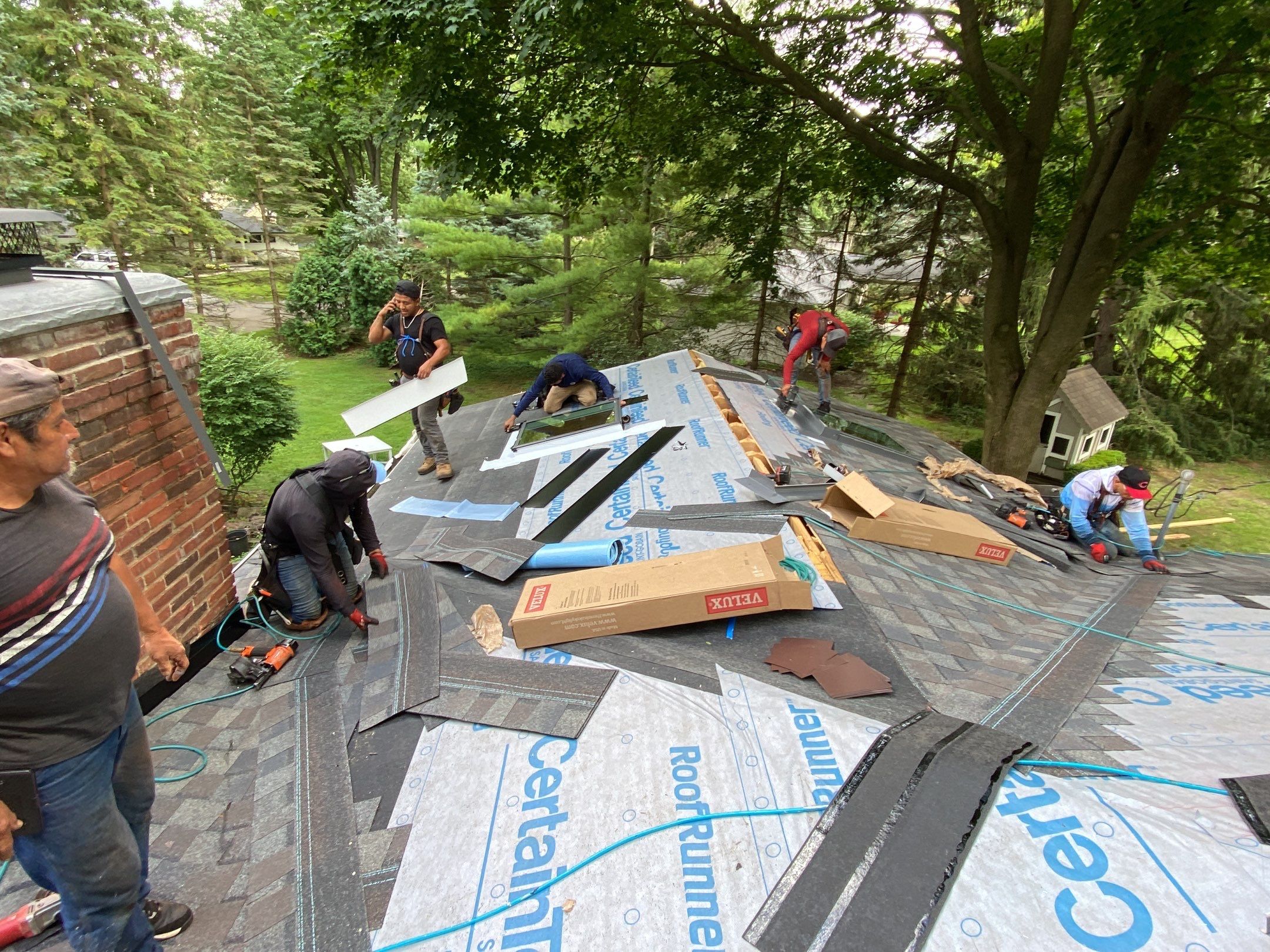 Roof Replacement using CertainTeed Landmark by 180 Contractors