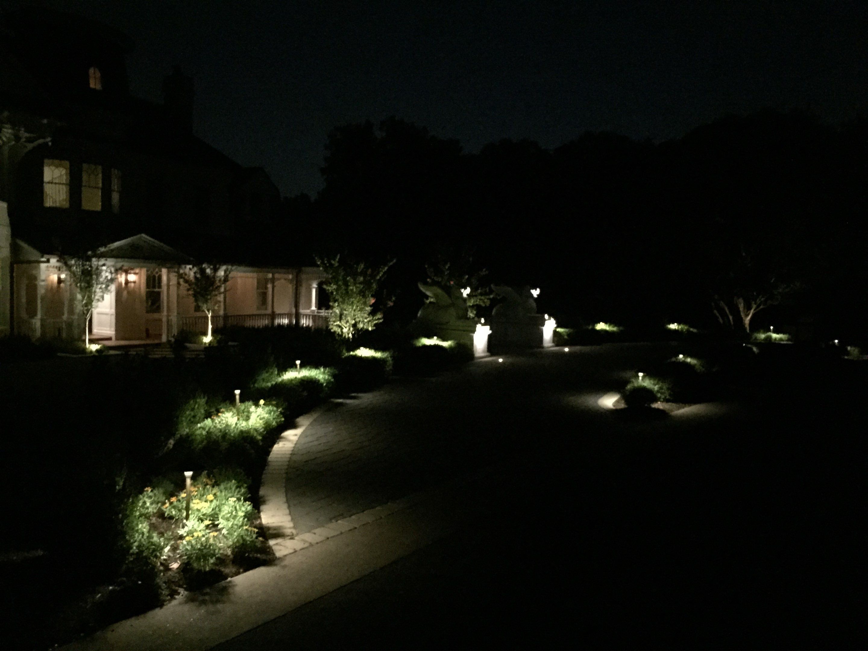 Austin Boat Dock + Outdoor Landscape Lighting by Outdoor Lights + Shades