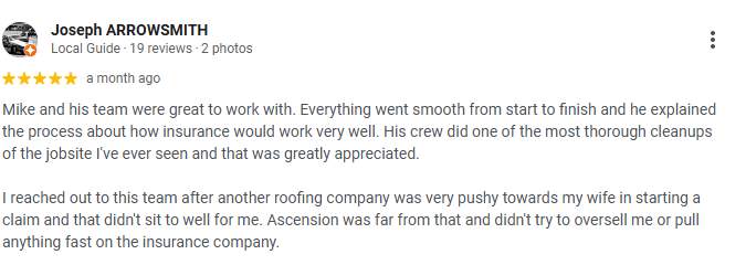 Roof Replacement  by Ascension Roofing & Siding