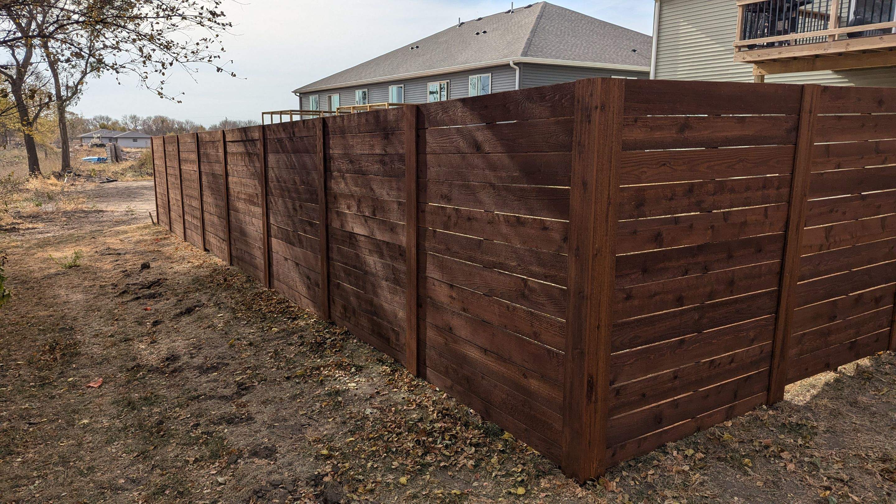 Project in Janesville by Perfect Picket Fence and Stain