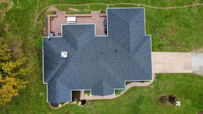Residential Roofing Install - Atlas Pinnacle Pristine - Color Black Shadow 