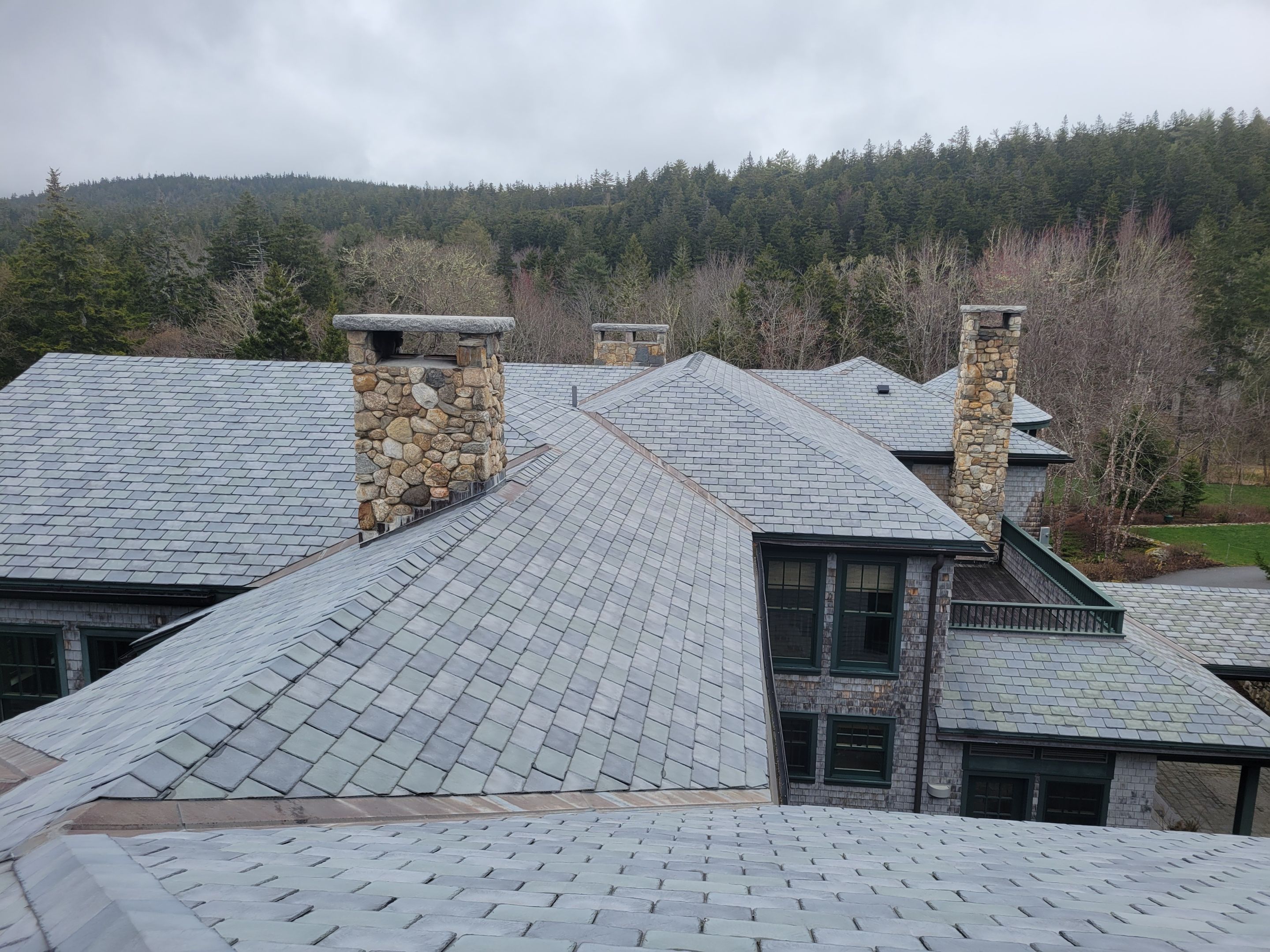 Roof Repair using Eco Star Slate tile by The B.A.R Roofing