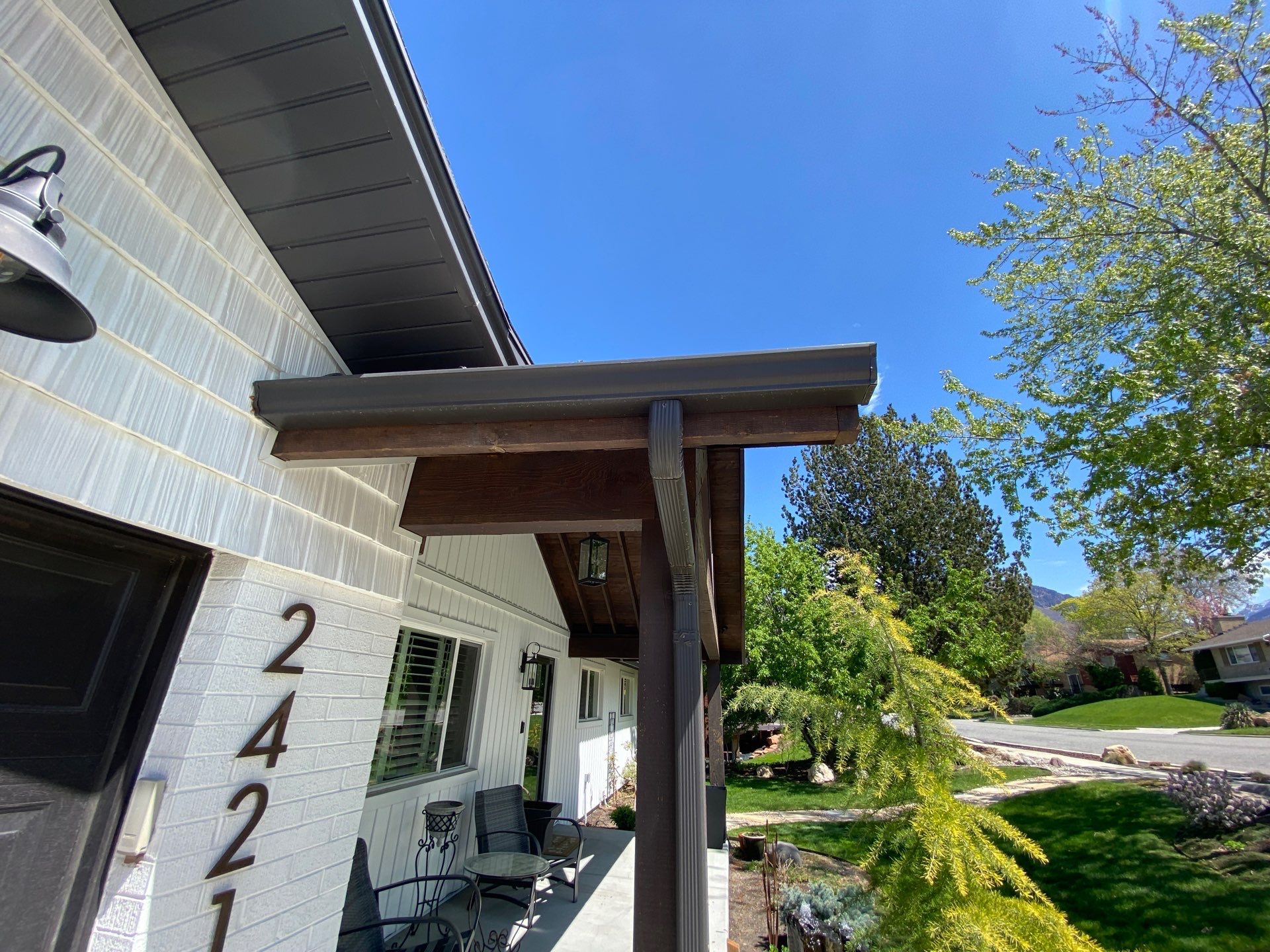 Project in Cotton Wood Heights by Emerald Gotcha Gutters 