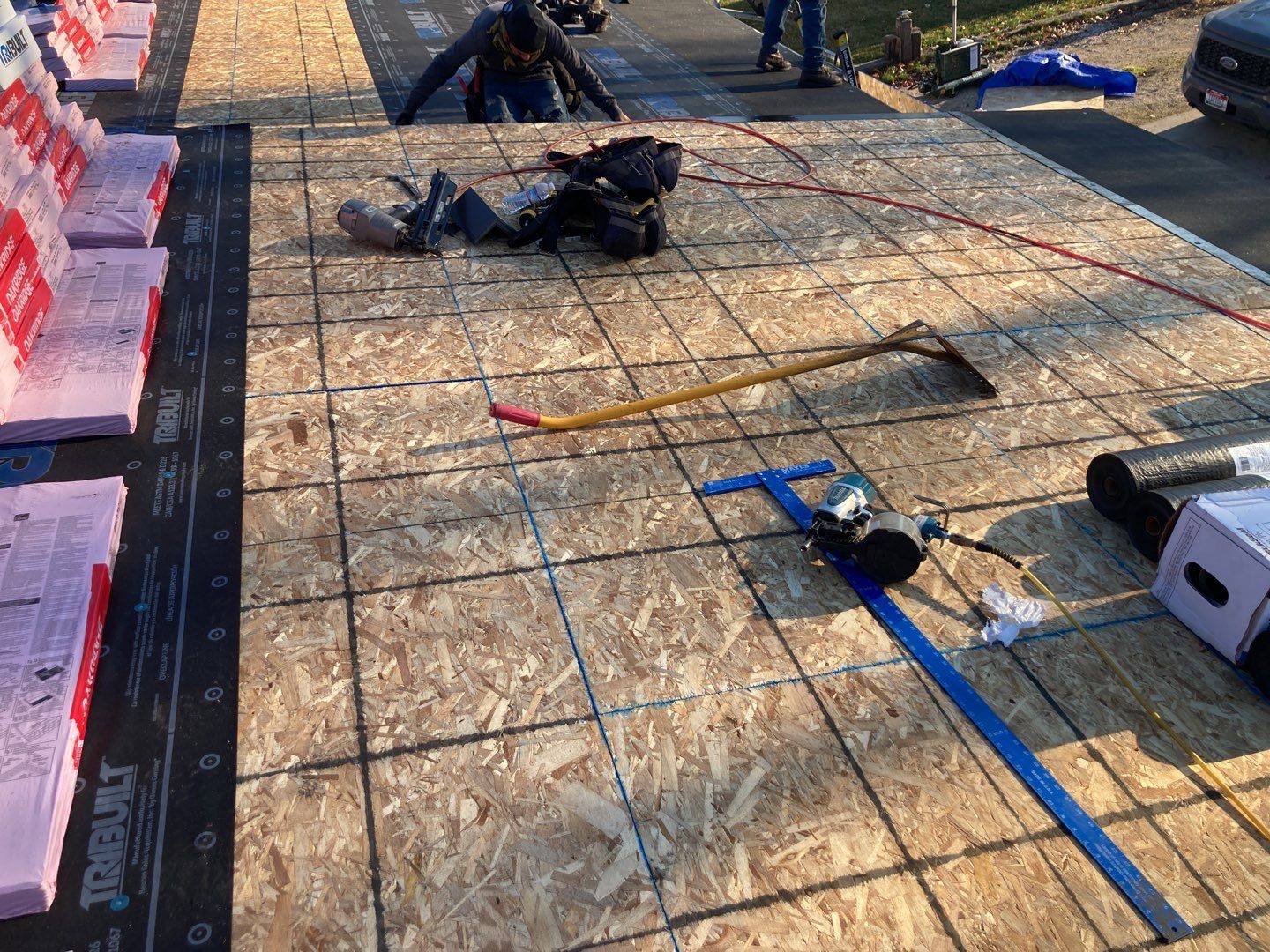 Meridian Single Level Residential Roofing Installation by ID Roofing LLC