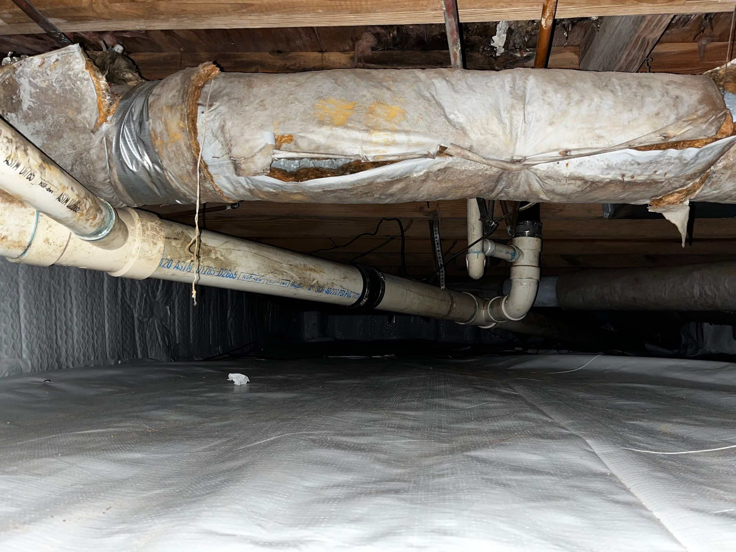Impact Choice Encapsulation with French Drain and Crawlspace Doors by Impact Crawlspace