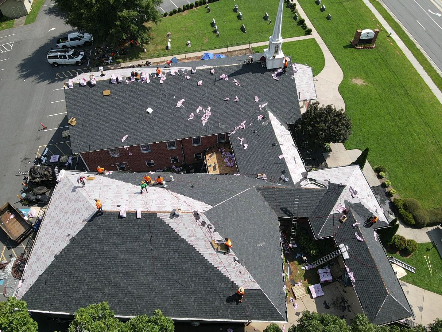 Bethelview Baptist by Inspector Roofing and Restoration