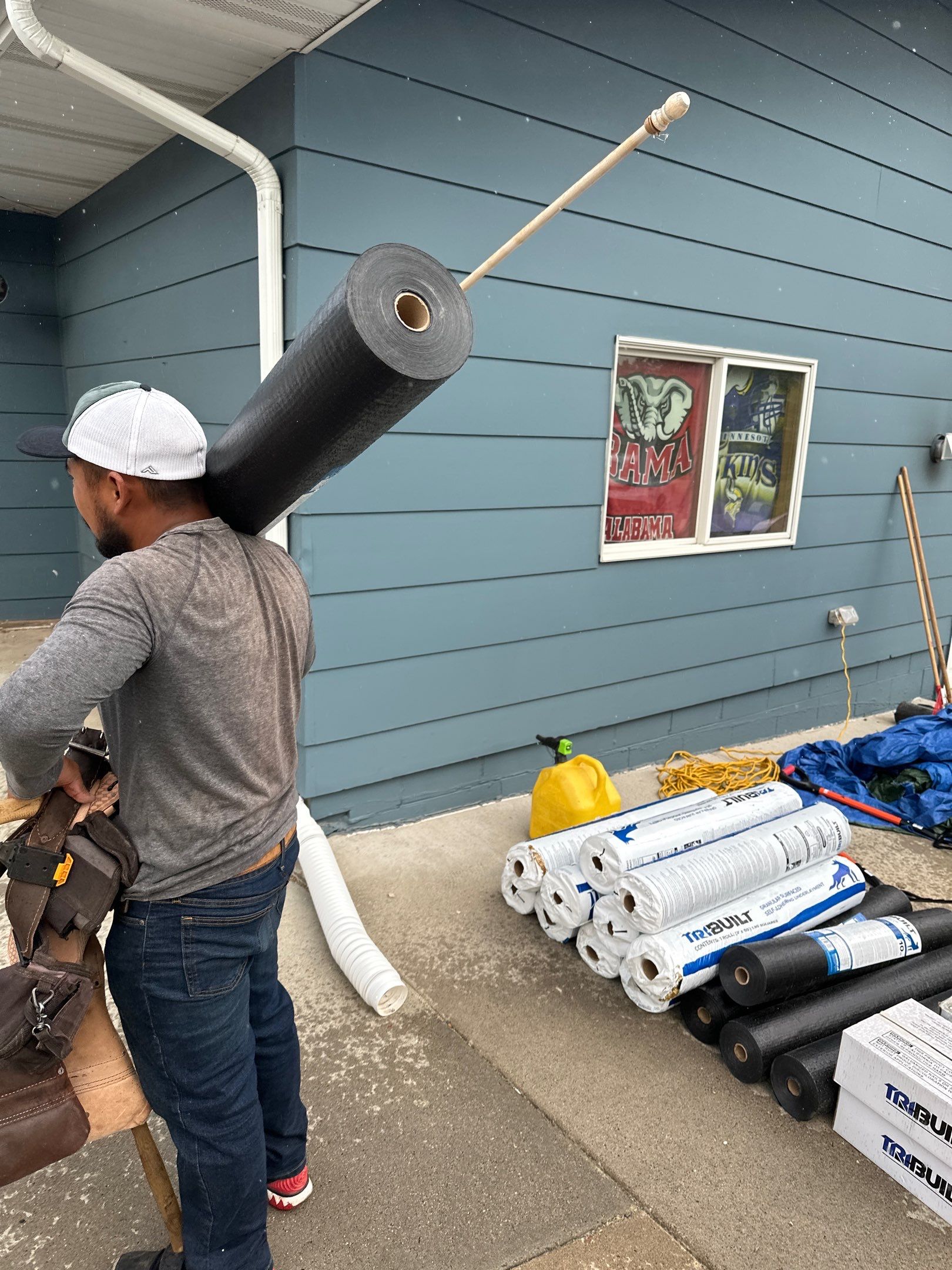 Residential Roofing Installation using Malarkey Shingles by Weather-Tite Exteriors LLC