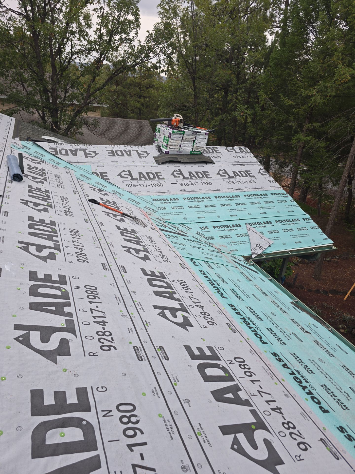 Storm Gray - Project in Lake of The Woods by Slade Roofing