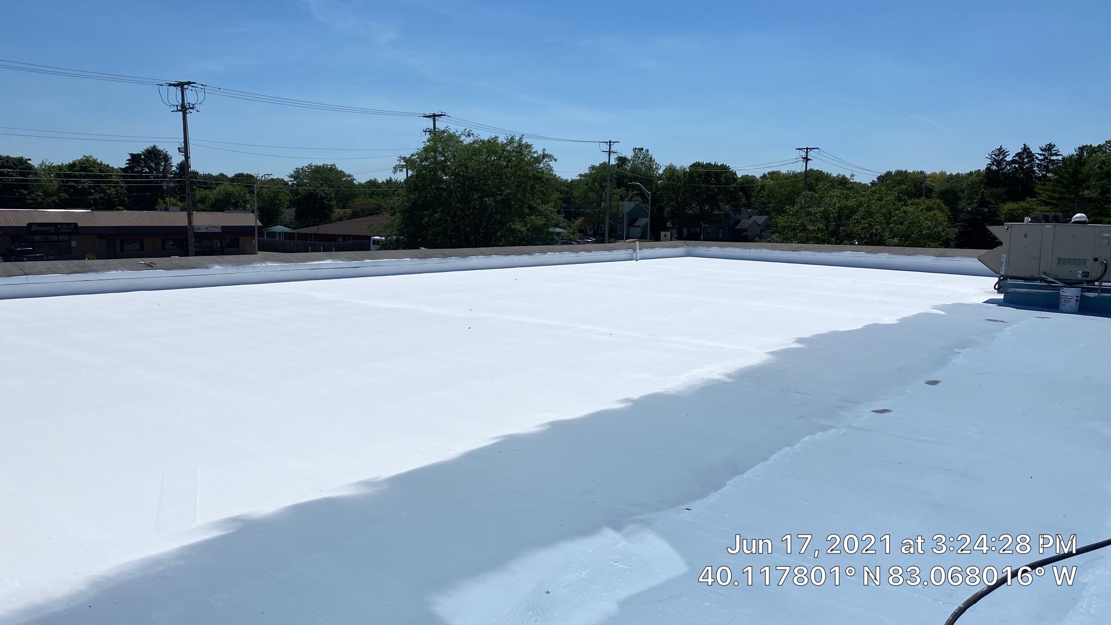 Fabric Reinforced Roof Coating by Gold Star Roofing LLC 