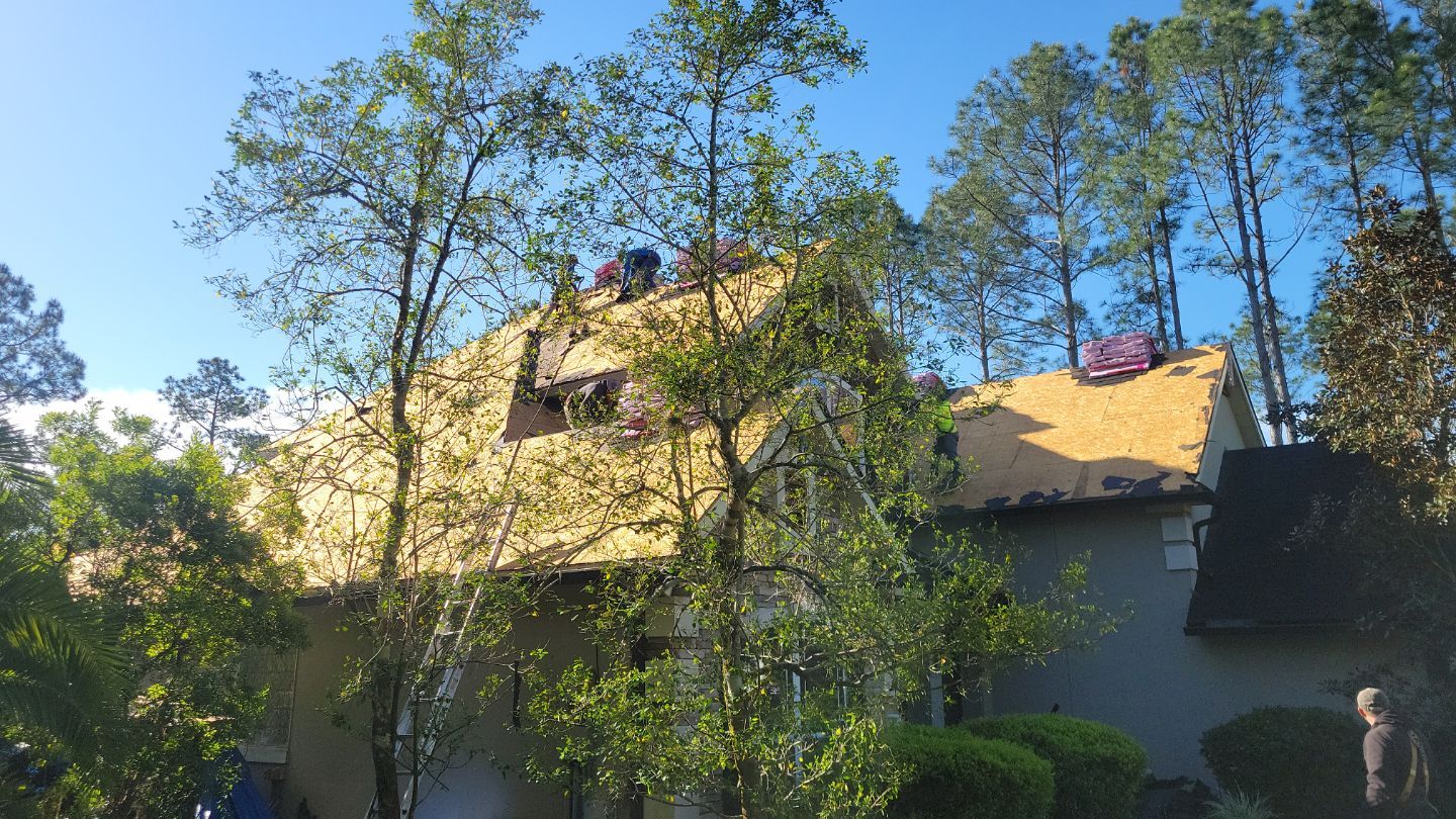 Residential Roofing Installation using Owens Corning TruDefinition Duration Shingles by Galaxy Builders, Inc.