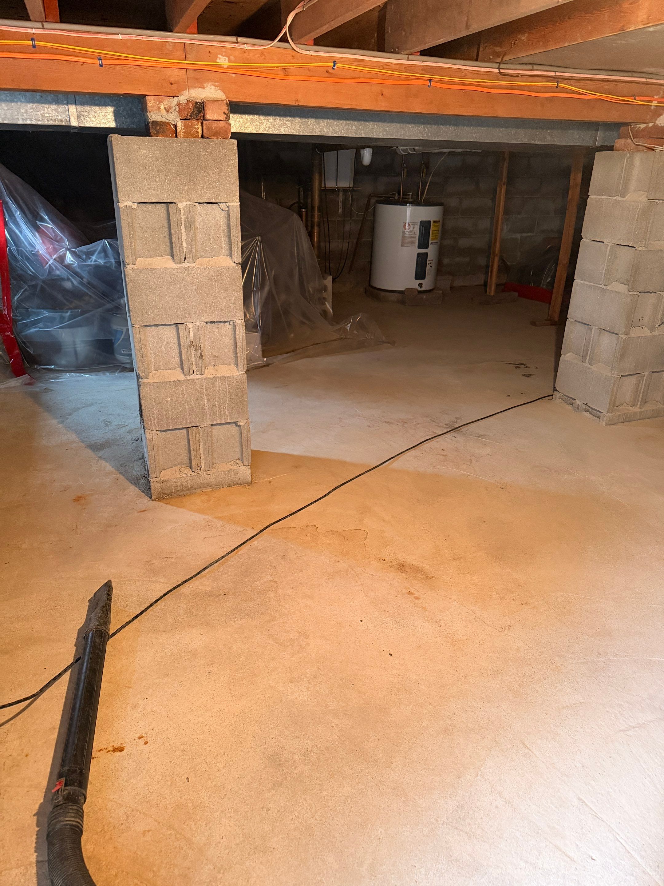 Mold Remediation and Crawlspace Structural Cleaning in Montauk by Newhouse Restoration