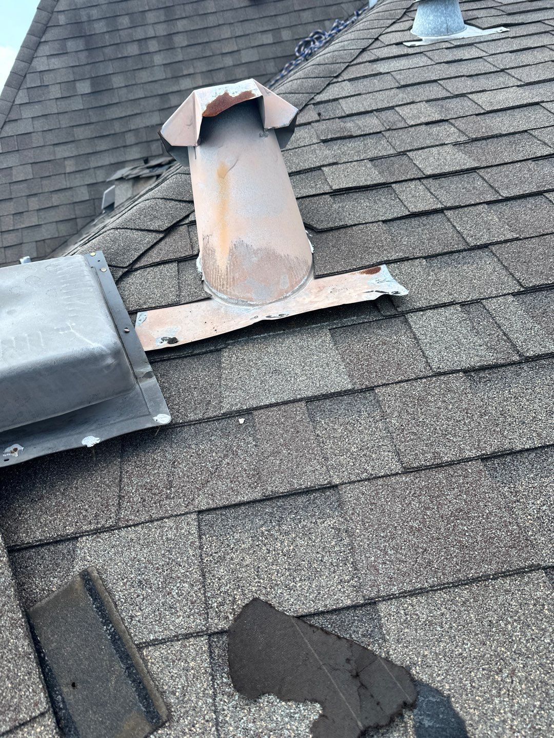 Hail Damage using Owen's Corning Duration (Lifetime) Shingles by Roof Repair Company