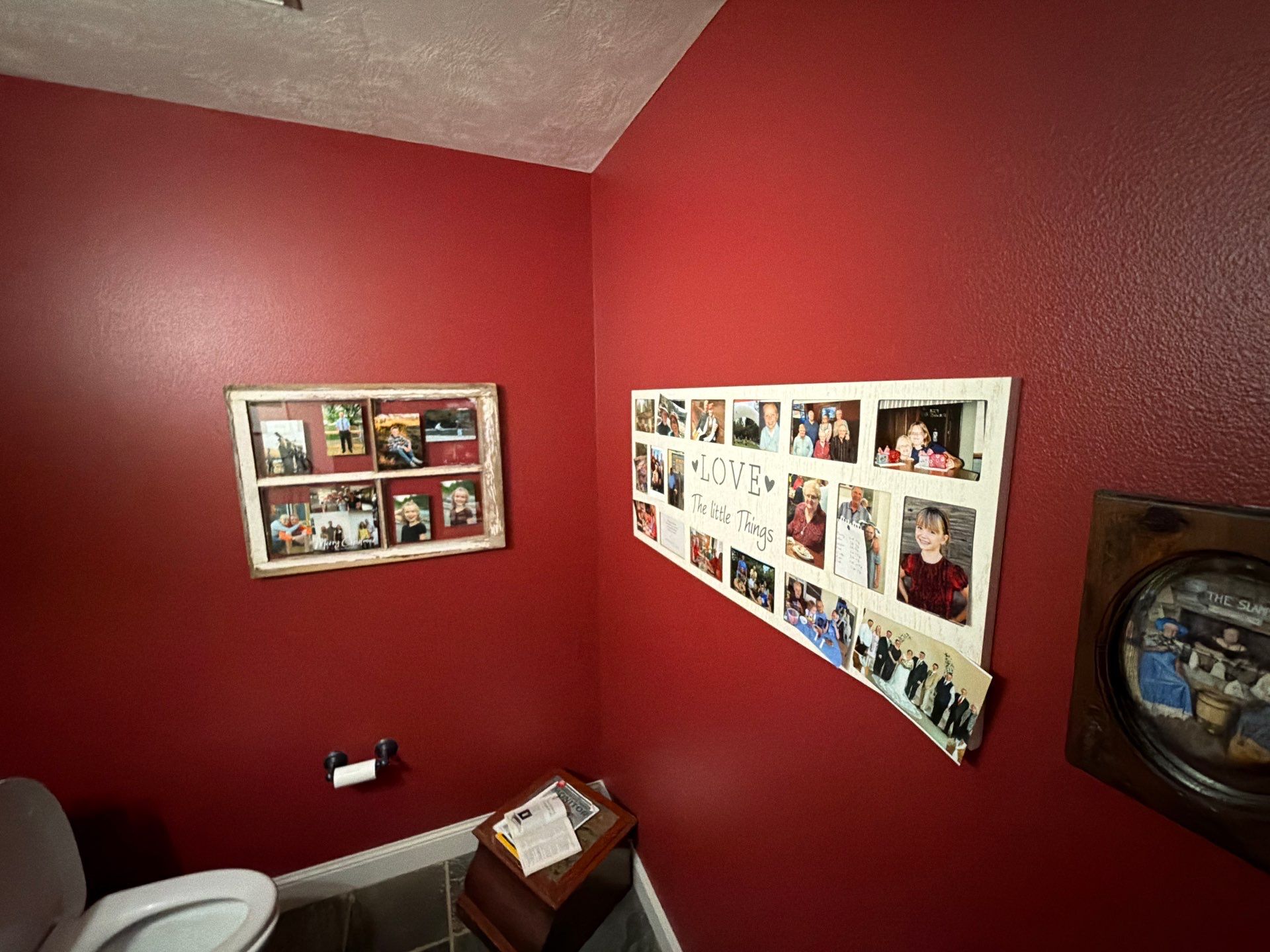 Interior Home Repainting with Repose Gray and Peppercorn Accent Walls by Select Painting, Coatings & Garage Cabinets
