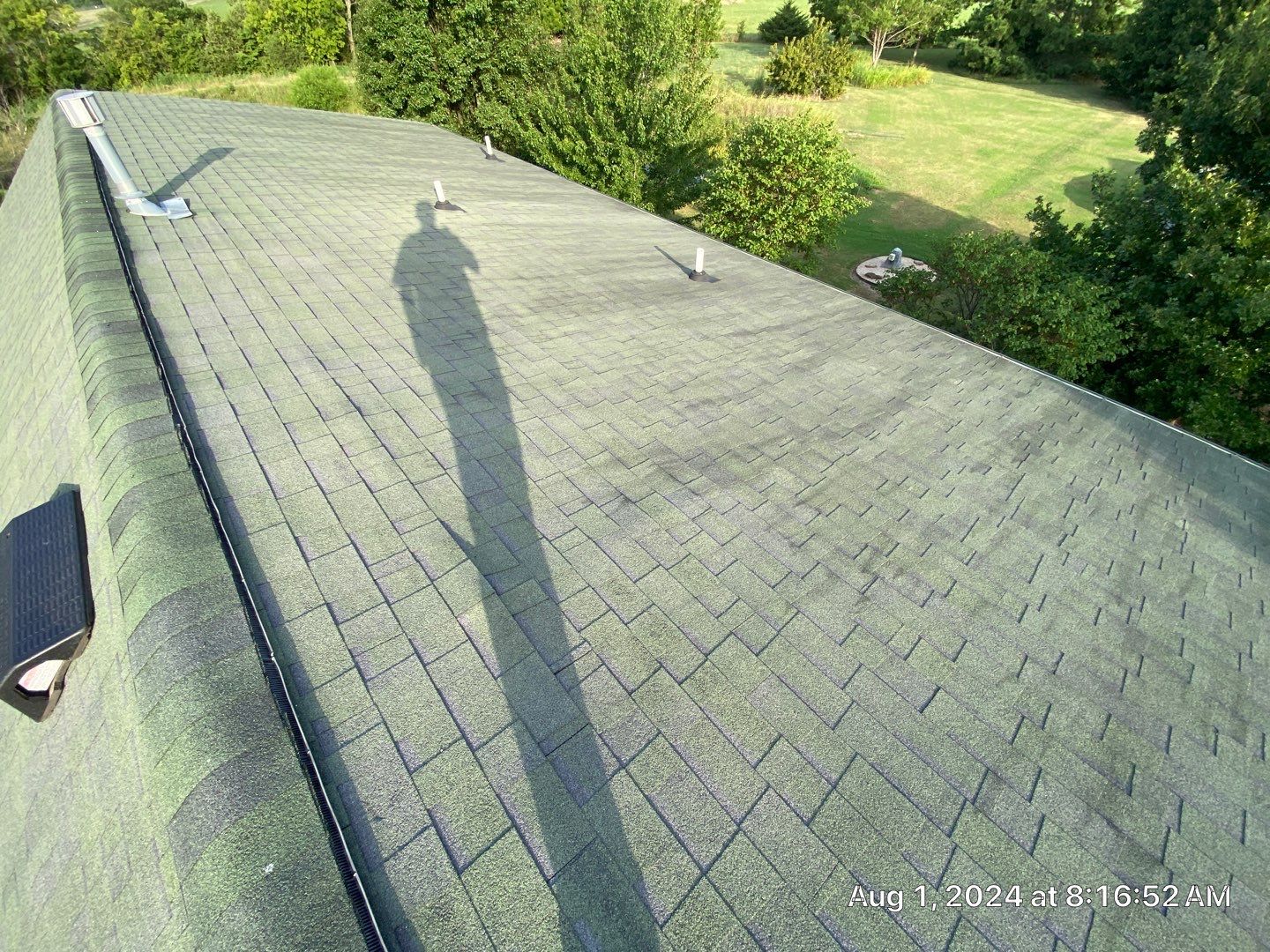 Hail Roof Inspection in Jenks by Decor Roofing & Restoration