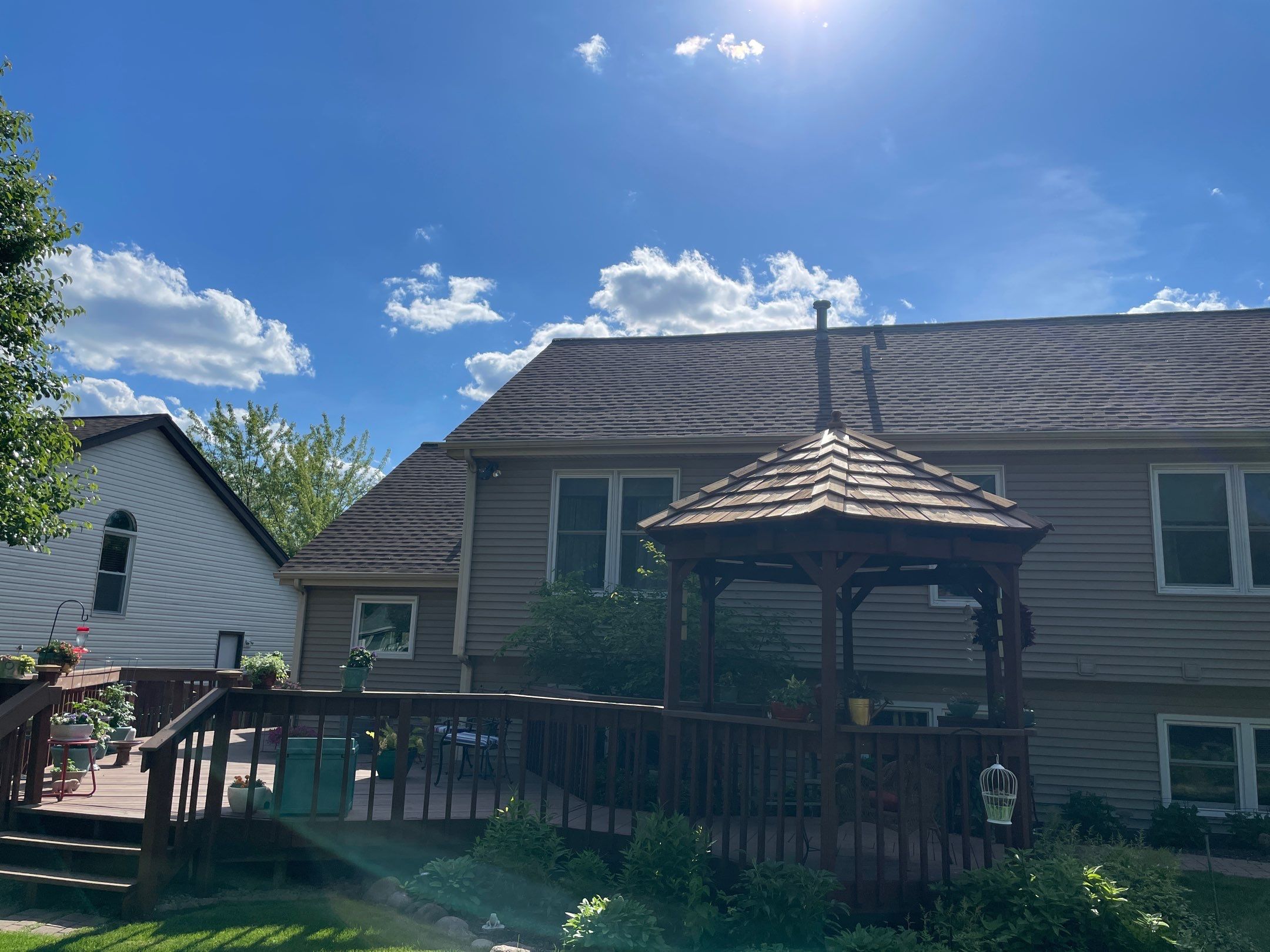 Residential Roofing Installation using GAF Timberline HDZ by Pro Home Services Inc