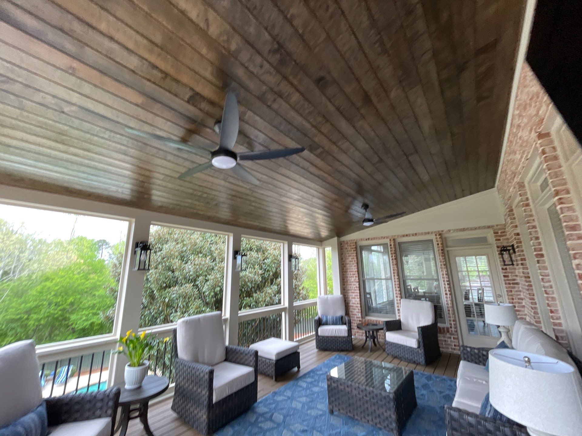 Covered Porch- Stefan  by Clark Brothers Roofing & Construction