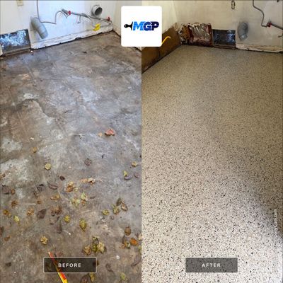 Commercial Laundry Room Epoxy Floor Installation in San Luis Obispo