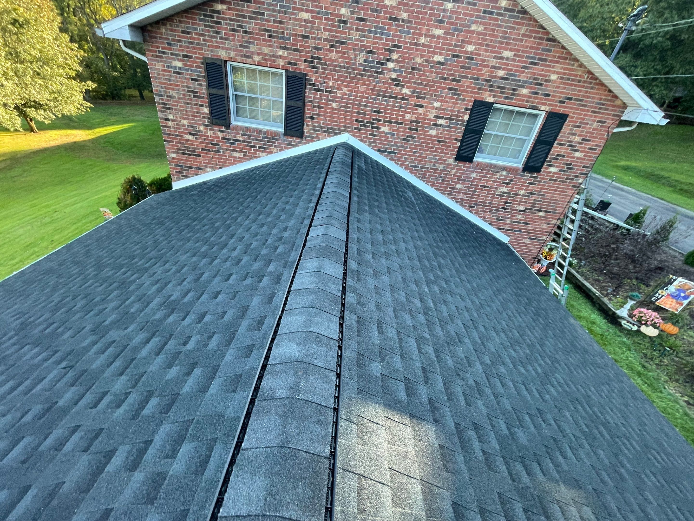 Residential Roofing Installation using GAF Timberline HDZ, Black by Rainstoppers Roofing