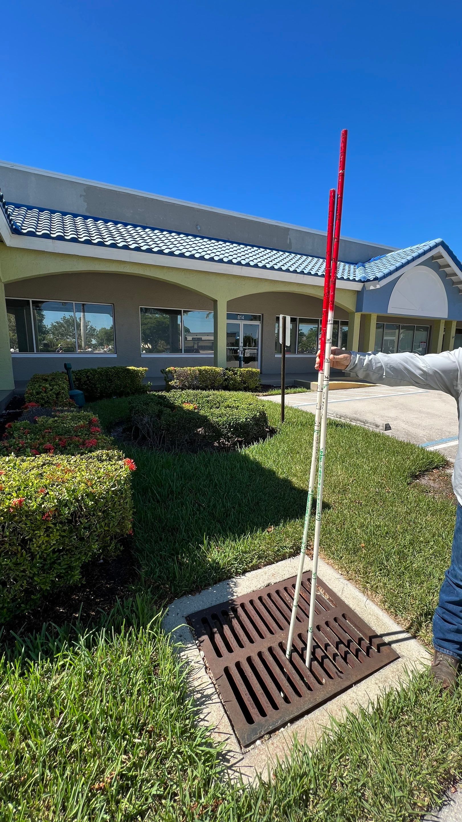 Stromwater System Maintenance at Bill Smith Appliances / Critter Cafe Marco Island Catch Basin by APS Power & Water