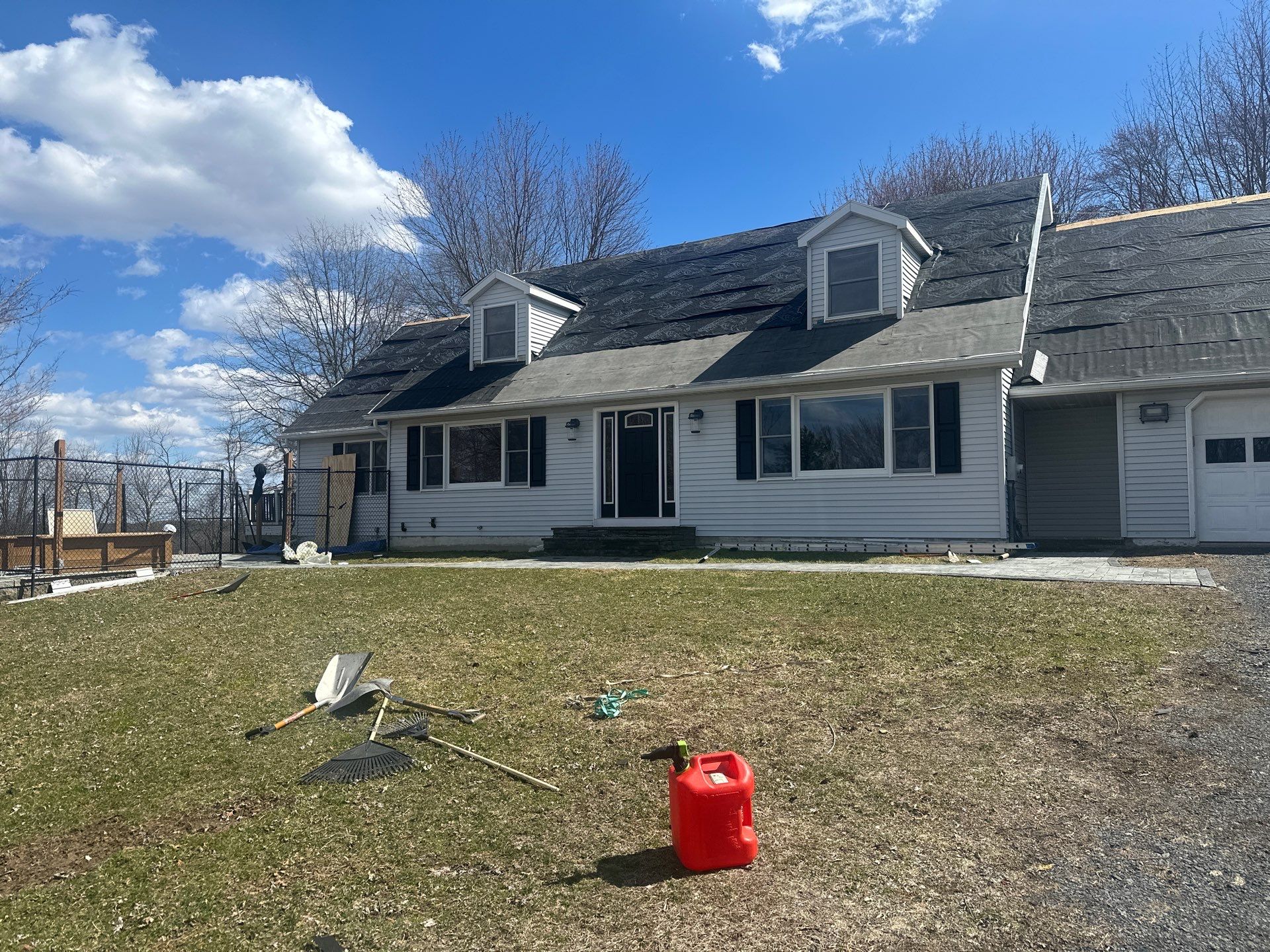 New Roof in Pine Bush, NY by roberts roofing