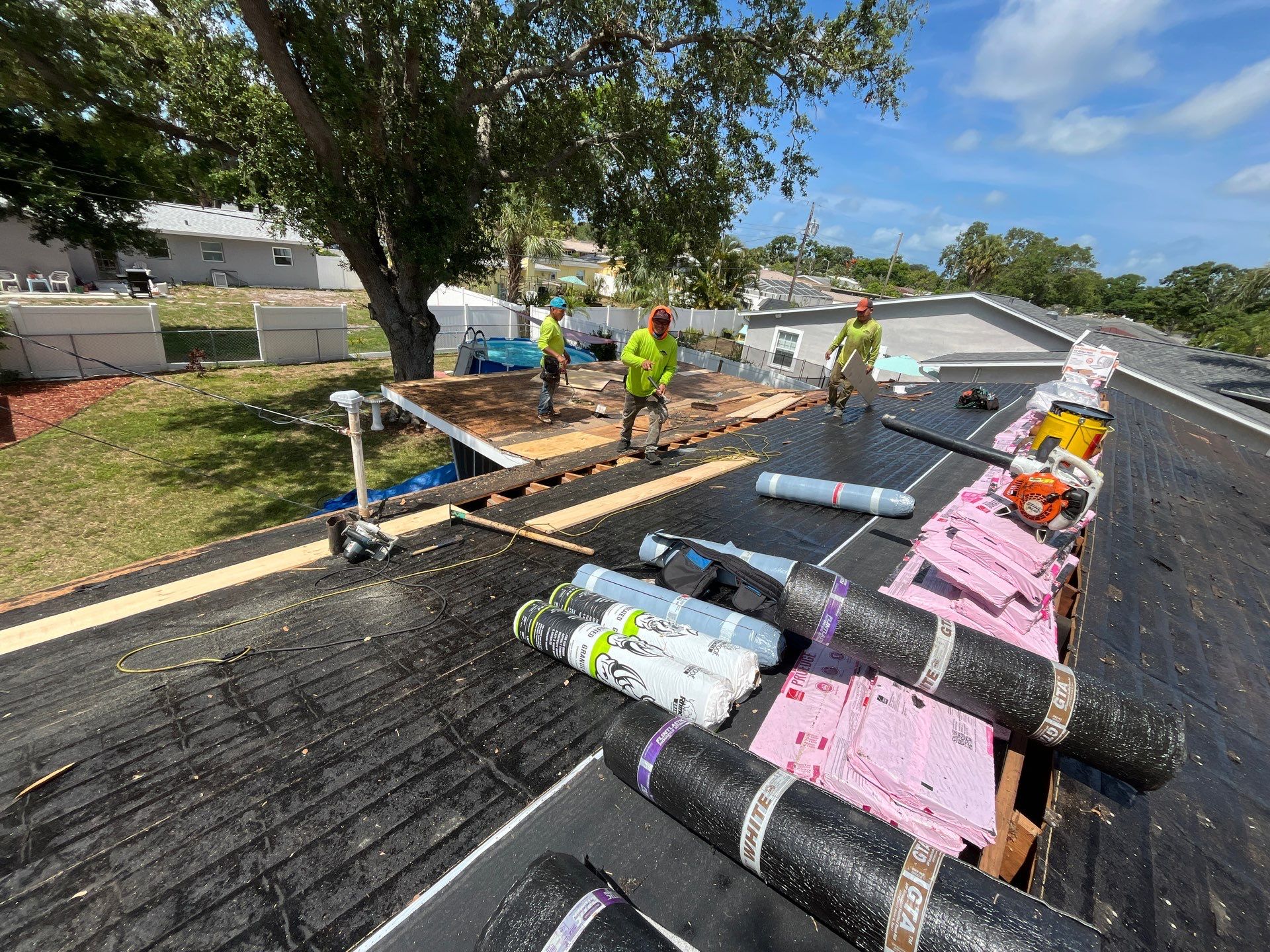 Project in St. Petersburg 33710 by Mitchell Roofing Company LLC 