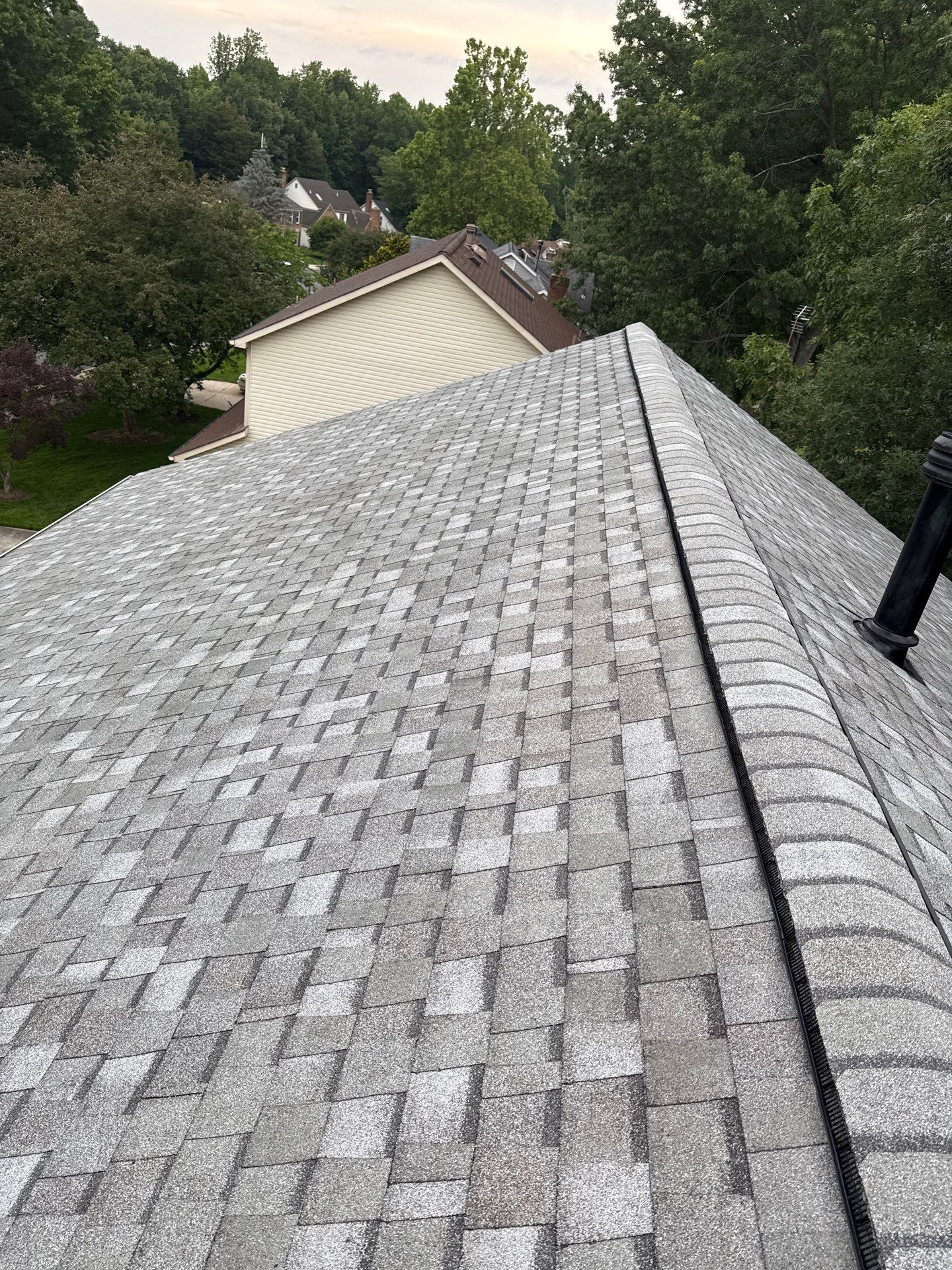 Burke: Residential Roof Replacement with CertainTeed Landmark PRO in Max Def Cobblestone Gray by RM Banning, Inc.