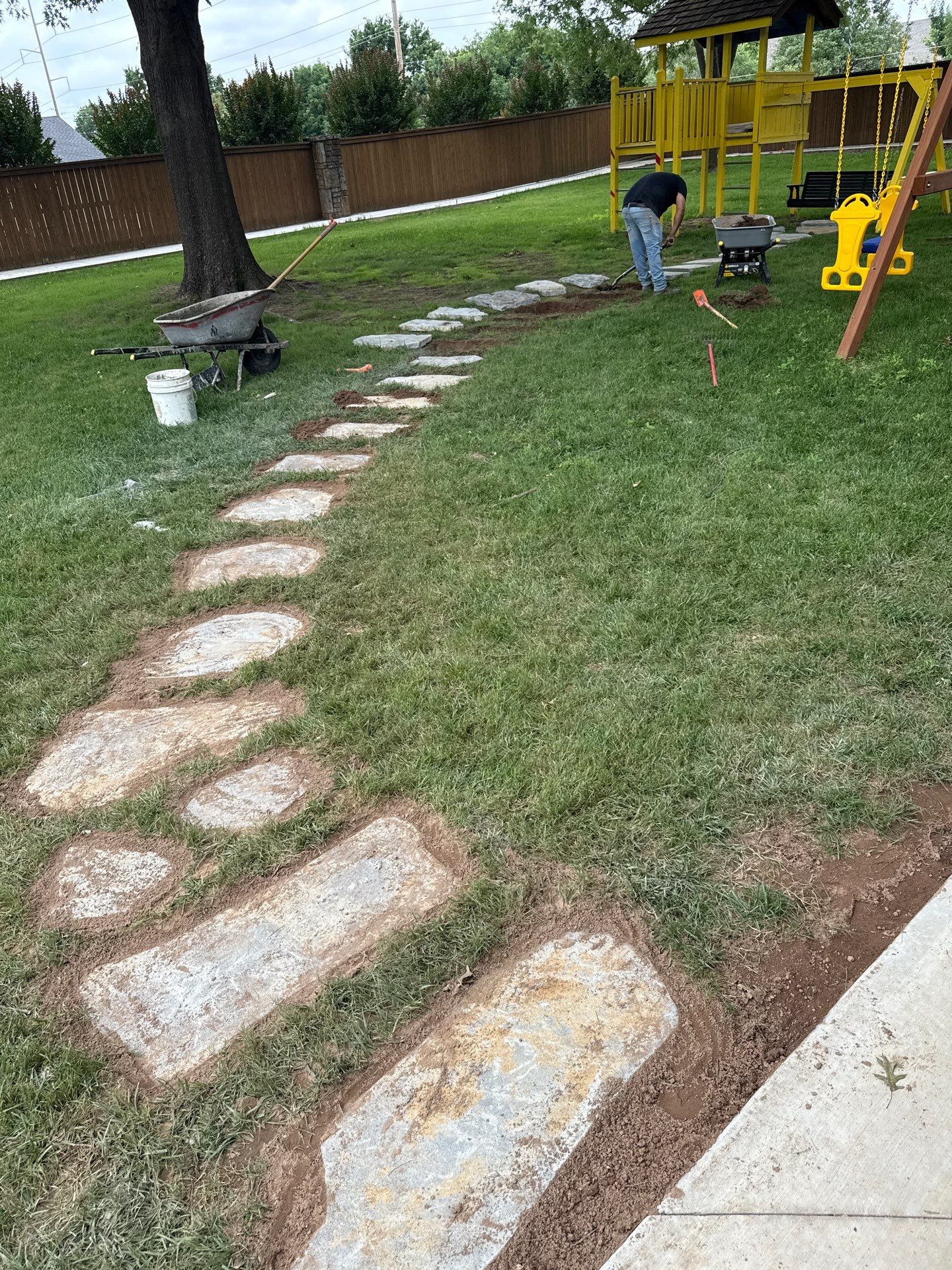 Project in Tulsa by Greenscapes Outdoor