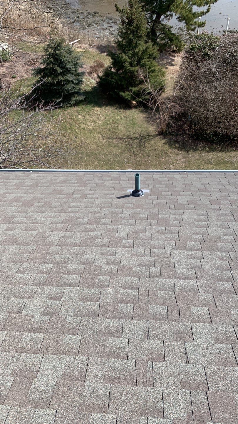 Residential Roofing Installation using Owens Corning Duration Slatestone Gray by A Plus Exterior