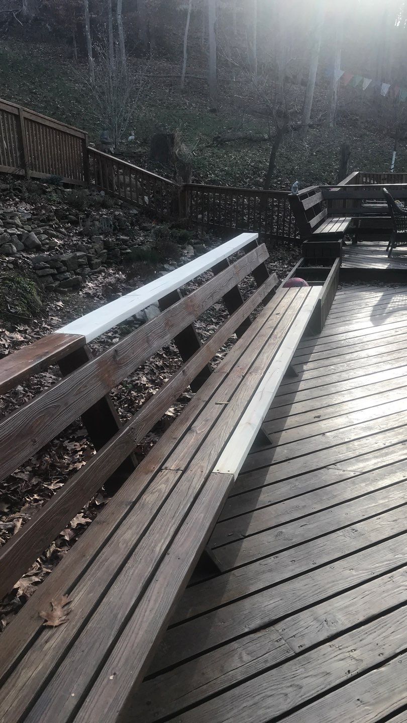 Fence Repair using Pressure Treated Lumber by Secure Construction Company Inc