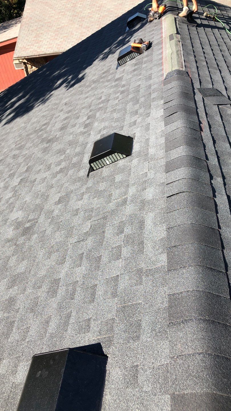 Residential Roofing Installation using GAF Natural Shadow  by A & H Roofing and Contracting